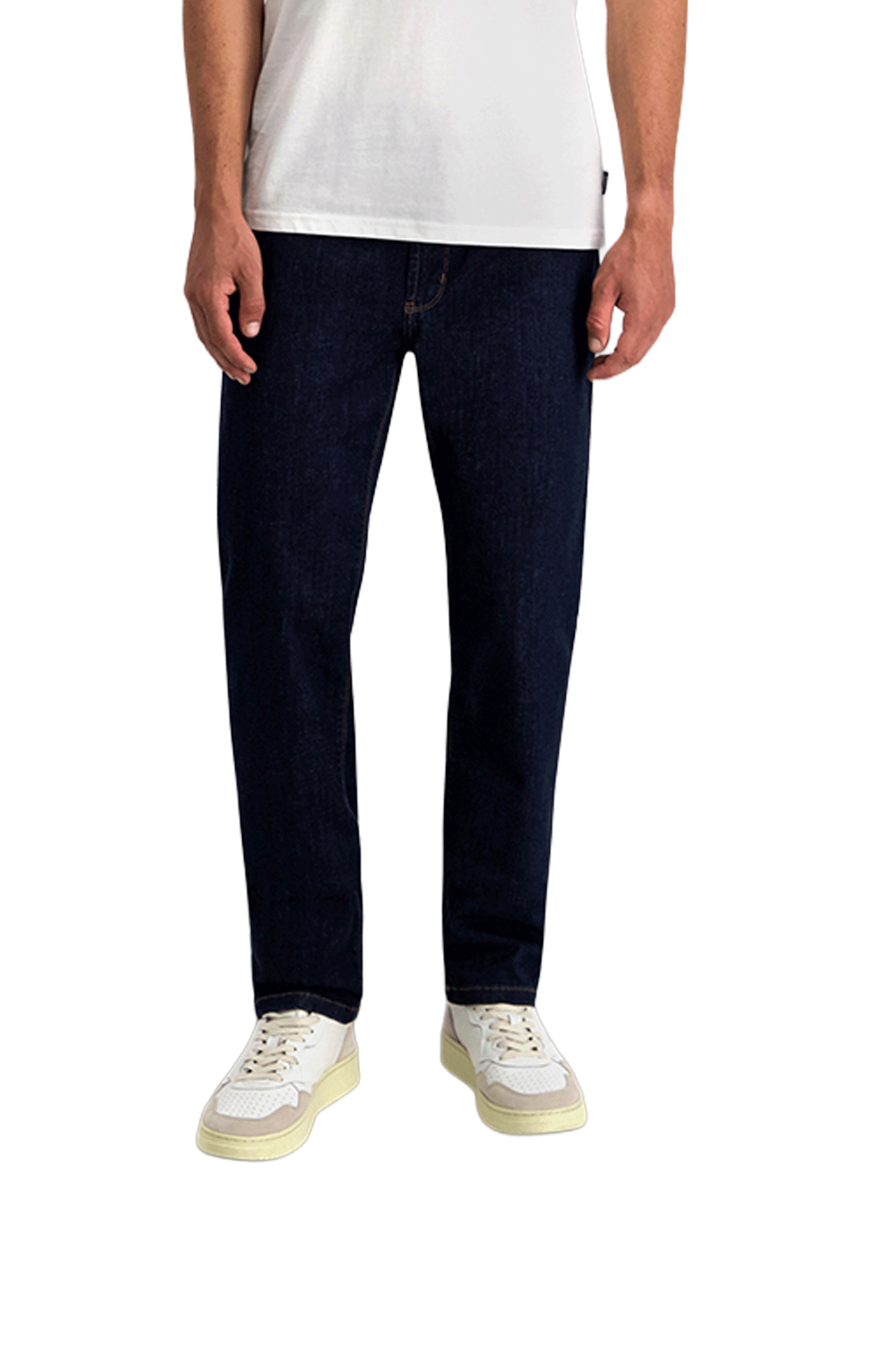 RANDO Dark Blue Stone Wash Regular Fit