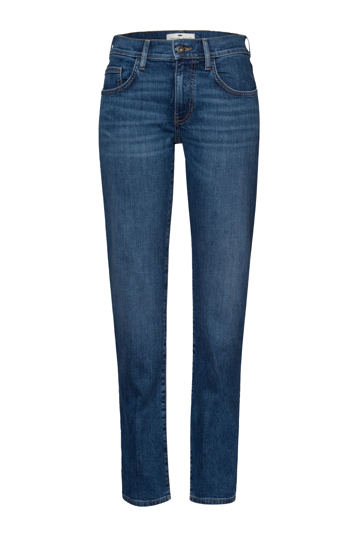 EMILIA Dark Mid Blue Regular Fit