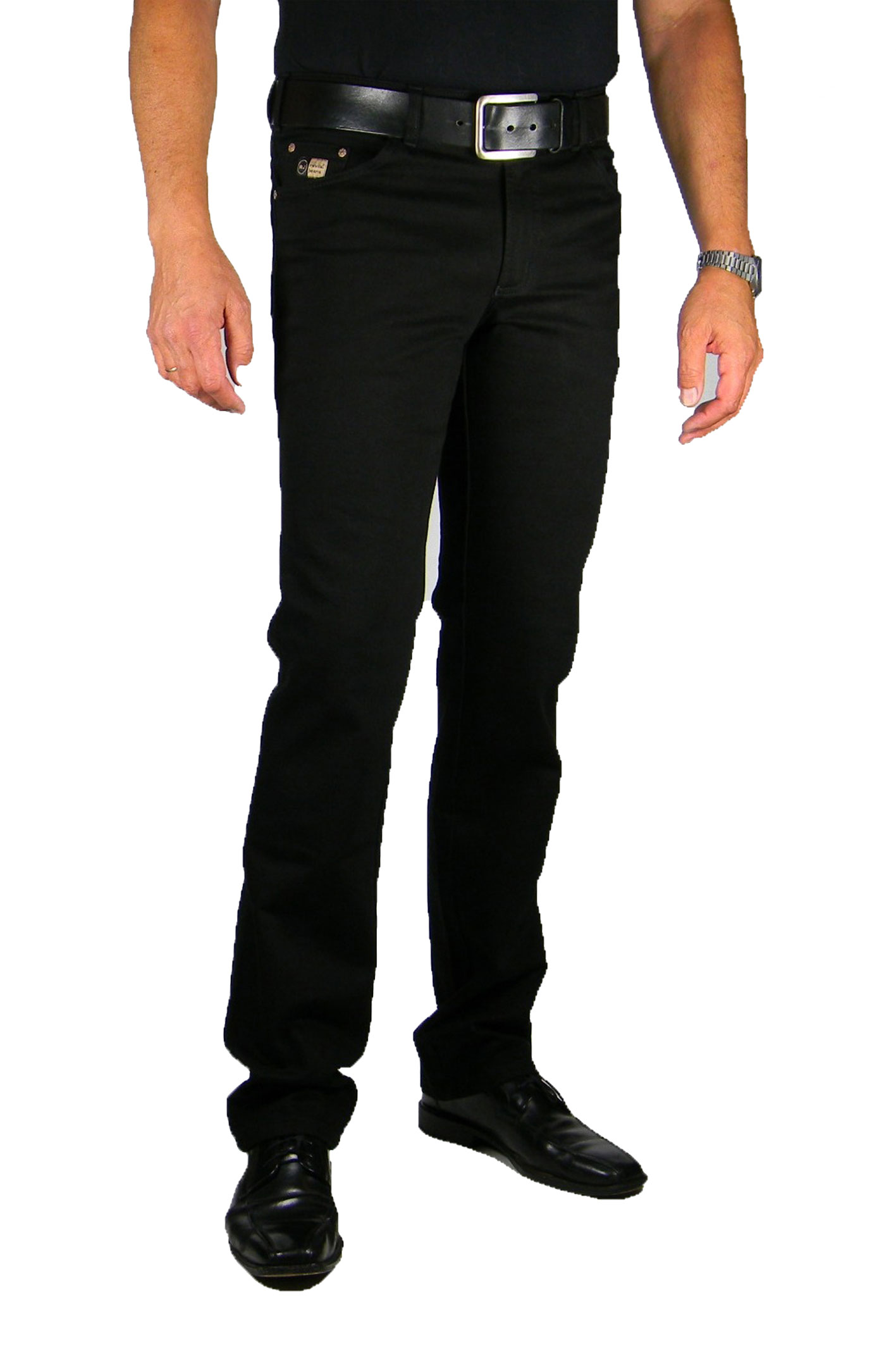 302-CLASSIC Blackblack Regular Fit bis Übergröße 66