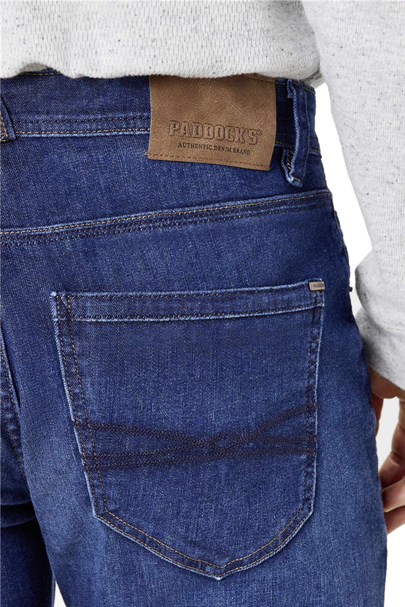 RAY Dark Blue Vintage Wash Tapered Fit