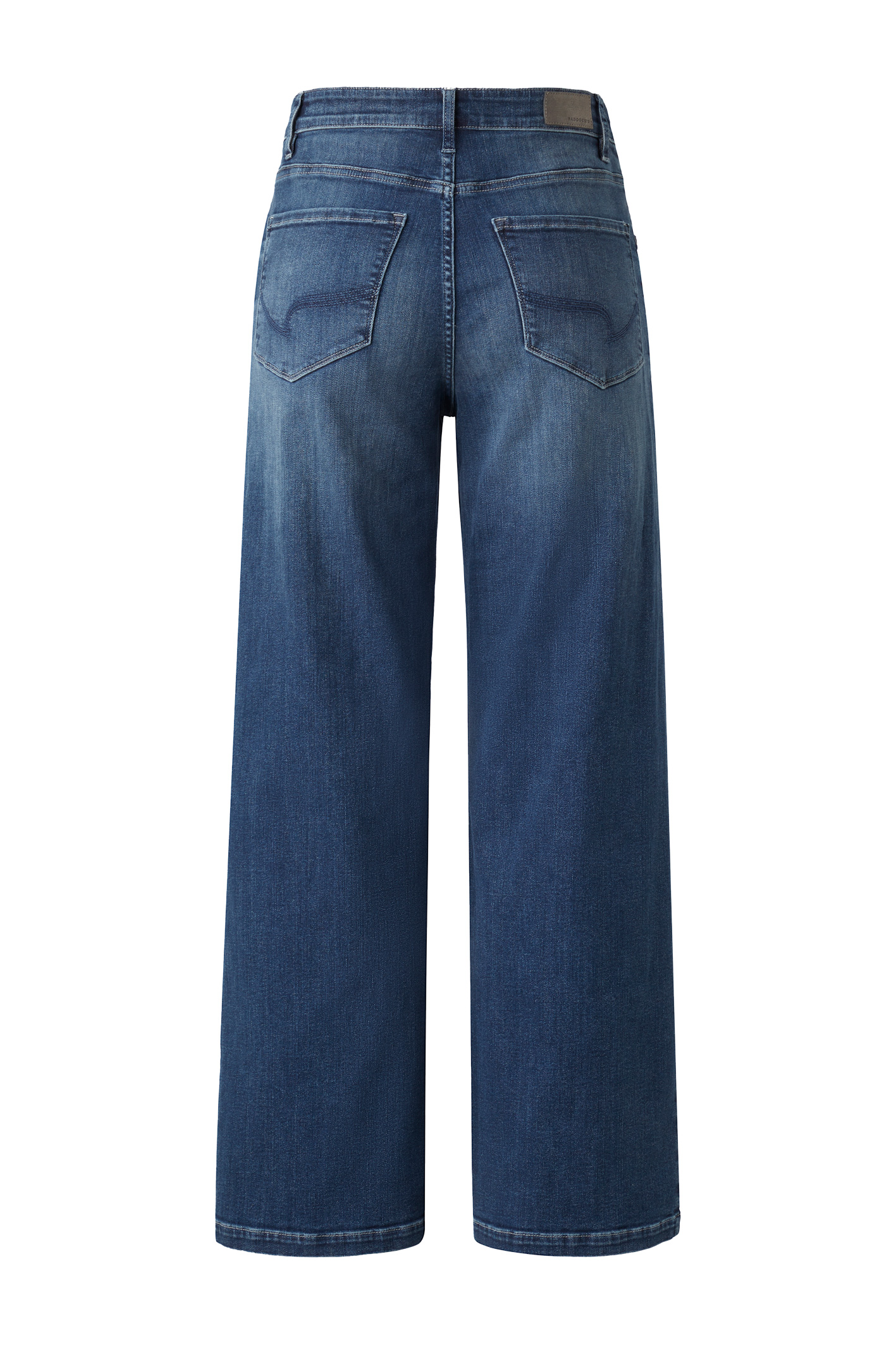 MARLENE - Mid Blue Stone Used Moustache Comfort Fit