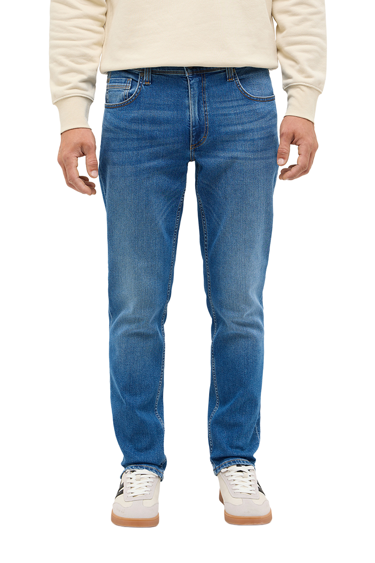 WASHINGTON STRAIGHT Mid Blue Used Regular Fit
