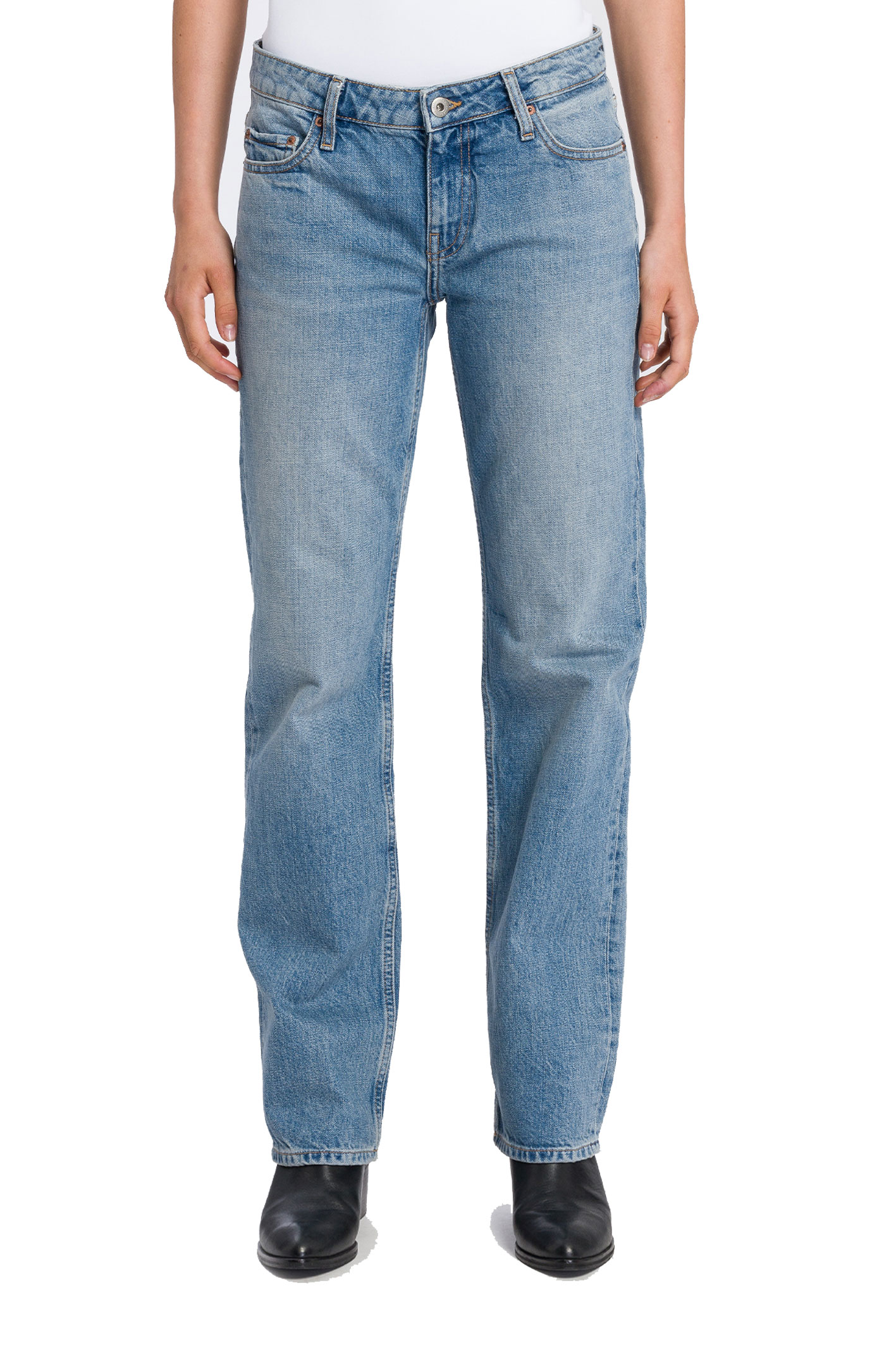 LILY Mid Blue Wide Leg