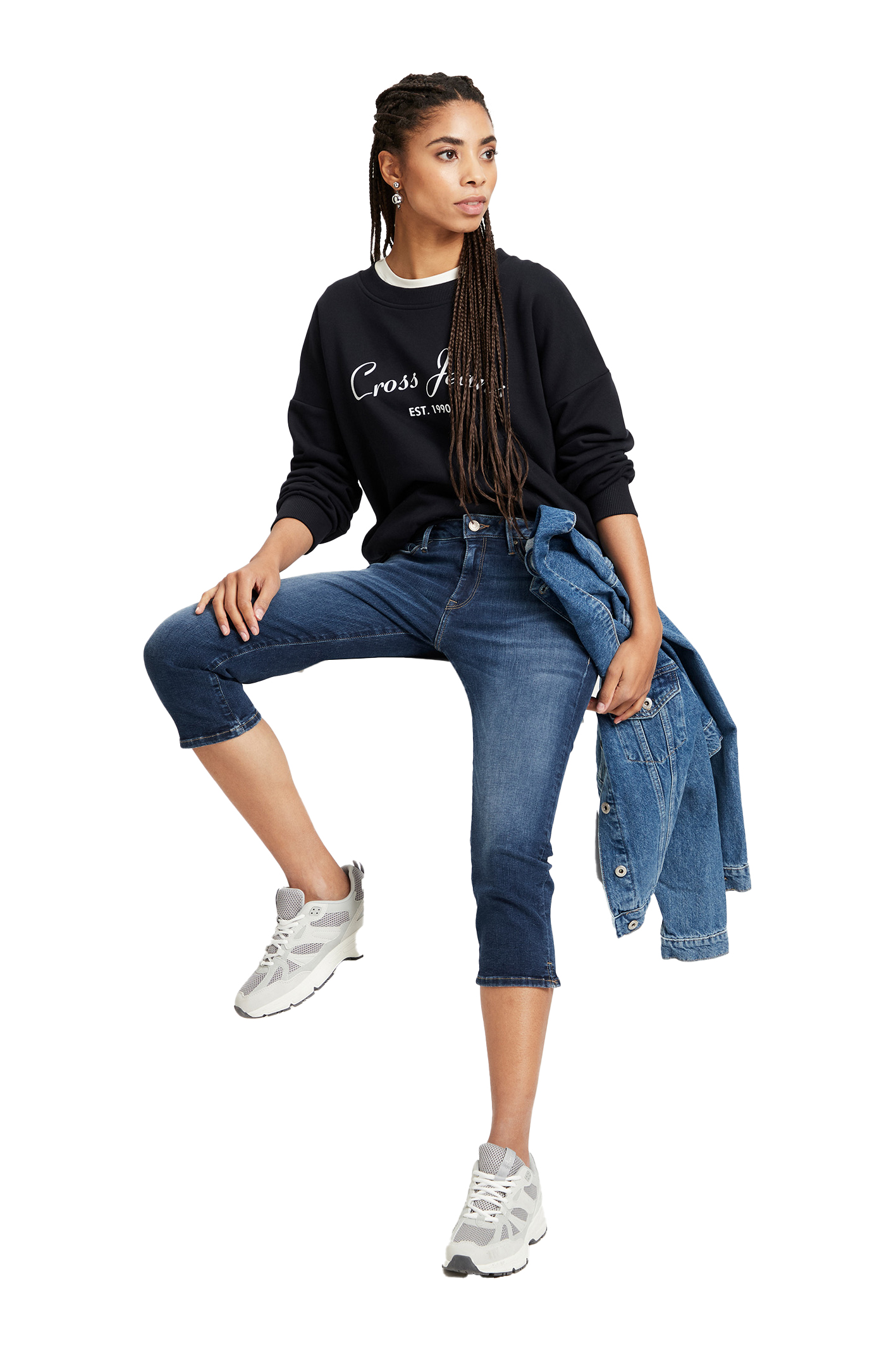 AMBER Dark Blue Slim Fit