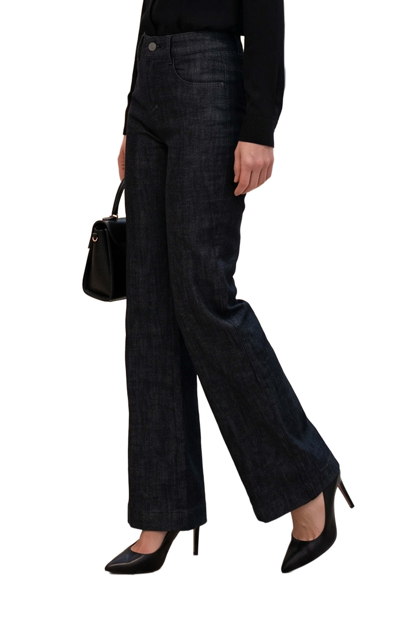DREAM Wide - Black Fashion Rinsed