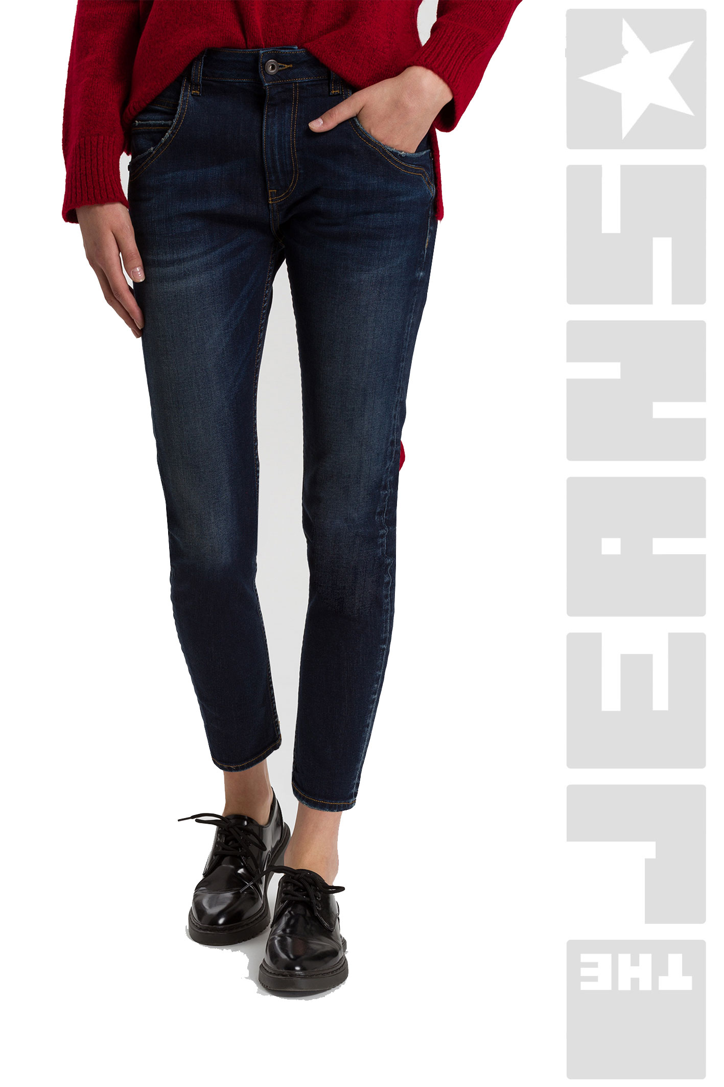 TANYA Dark Blue Slim Fit