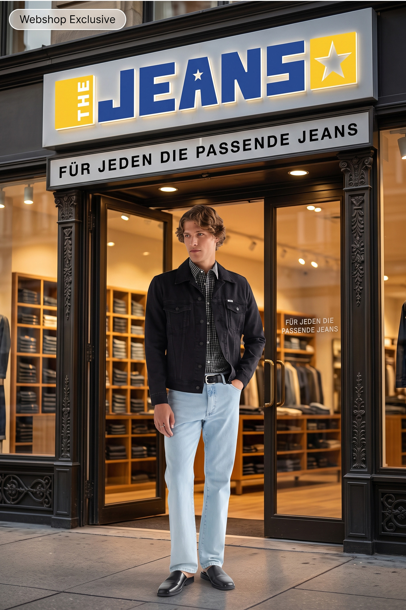 JEANS JACKET ORION Black Regular Fit