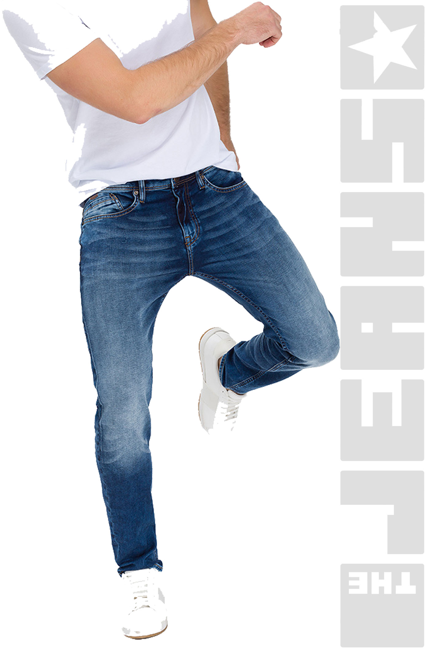 Jimi Tapered Dark Blue Used