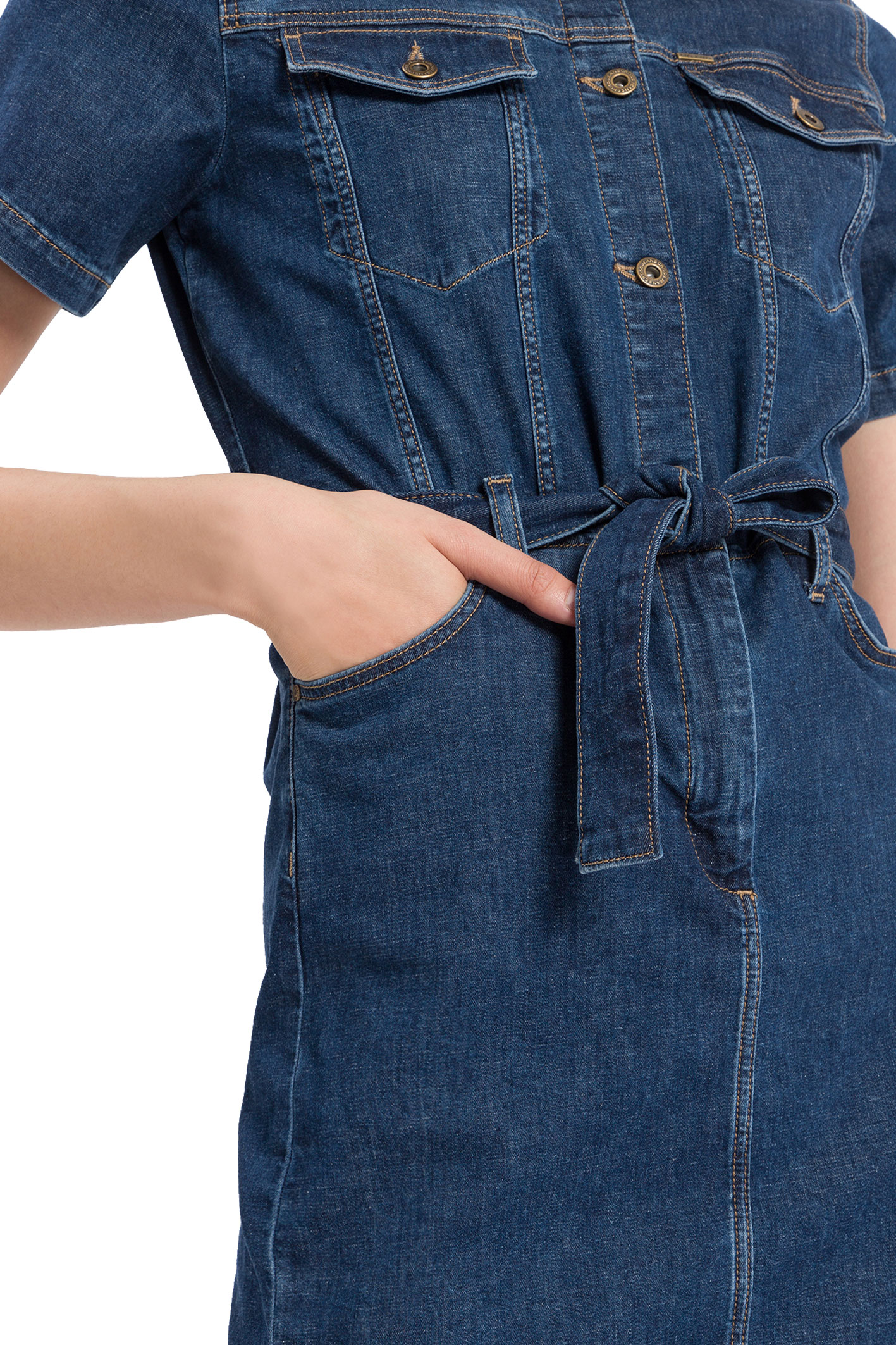 JEANSKLEID Dark Blue