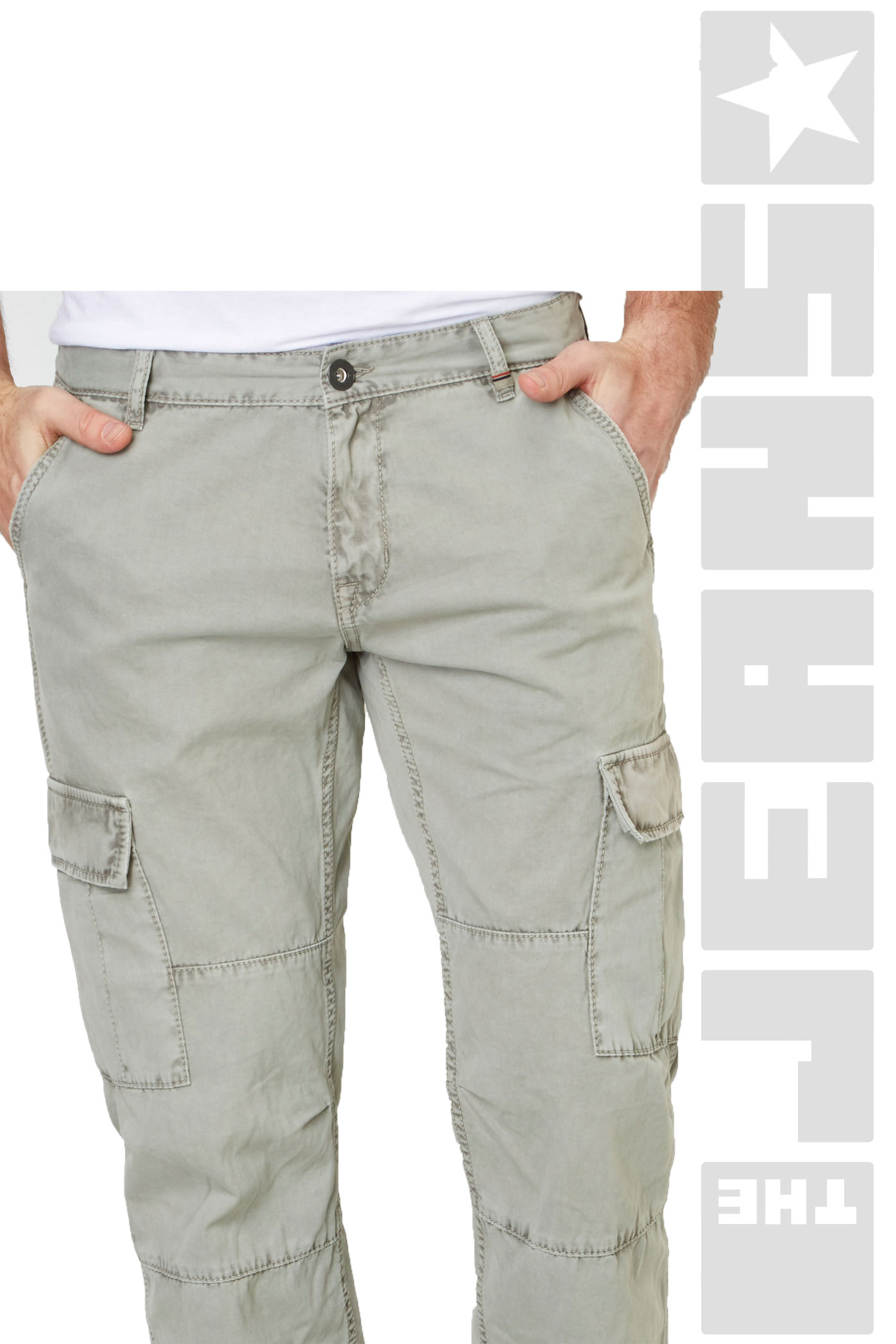 Murdock Cargo Mineral Grey bis Übergröße 56
