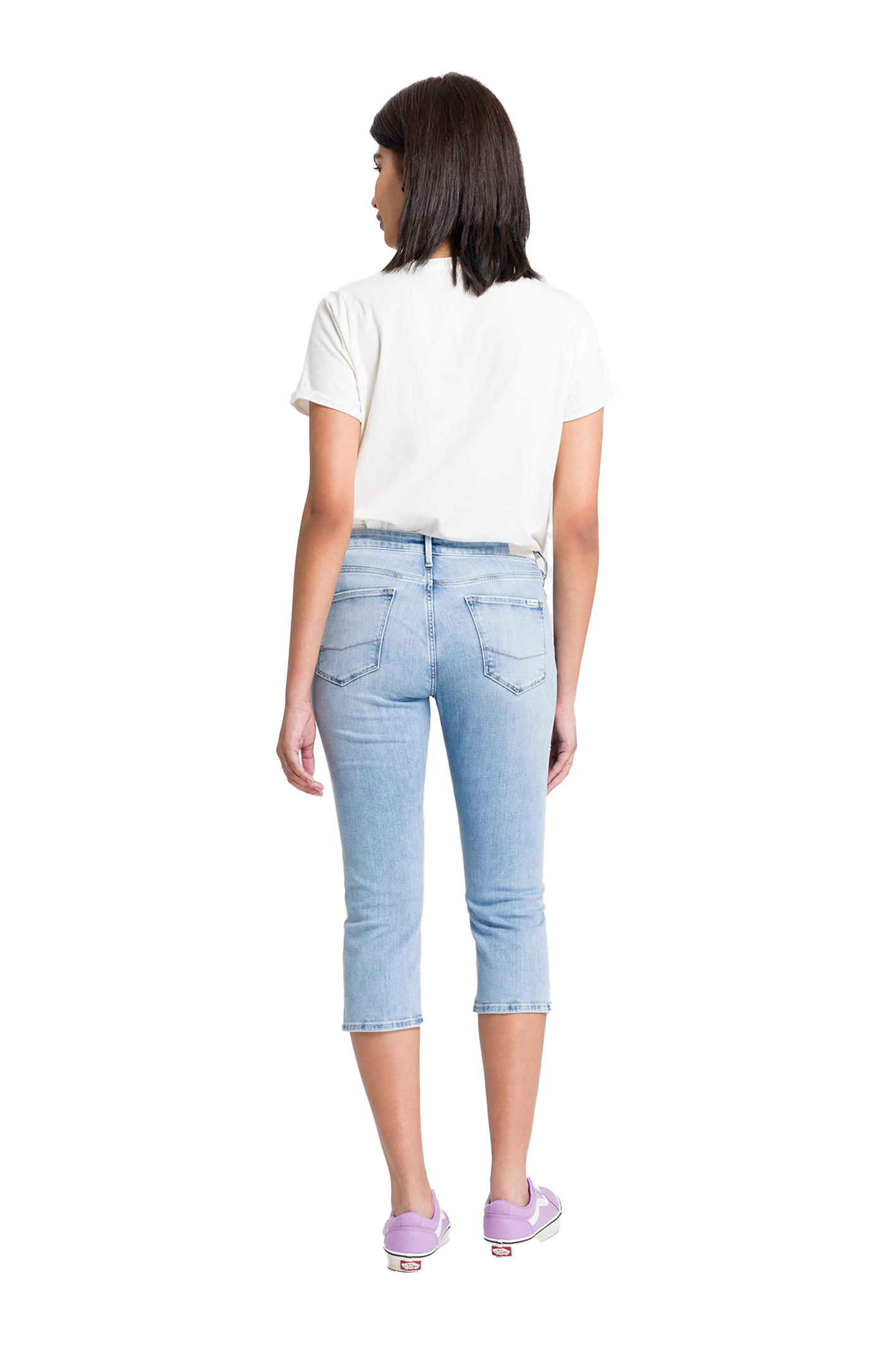 AMBER Light Blue Used Slim Fit