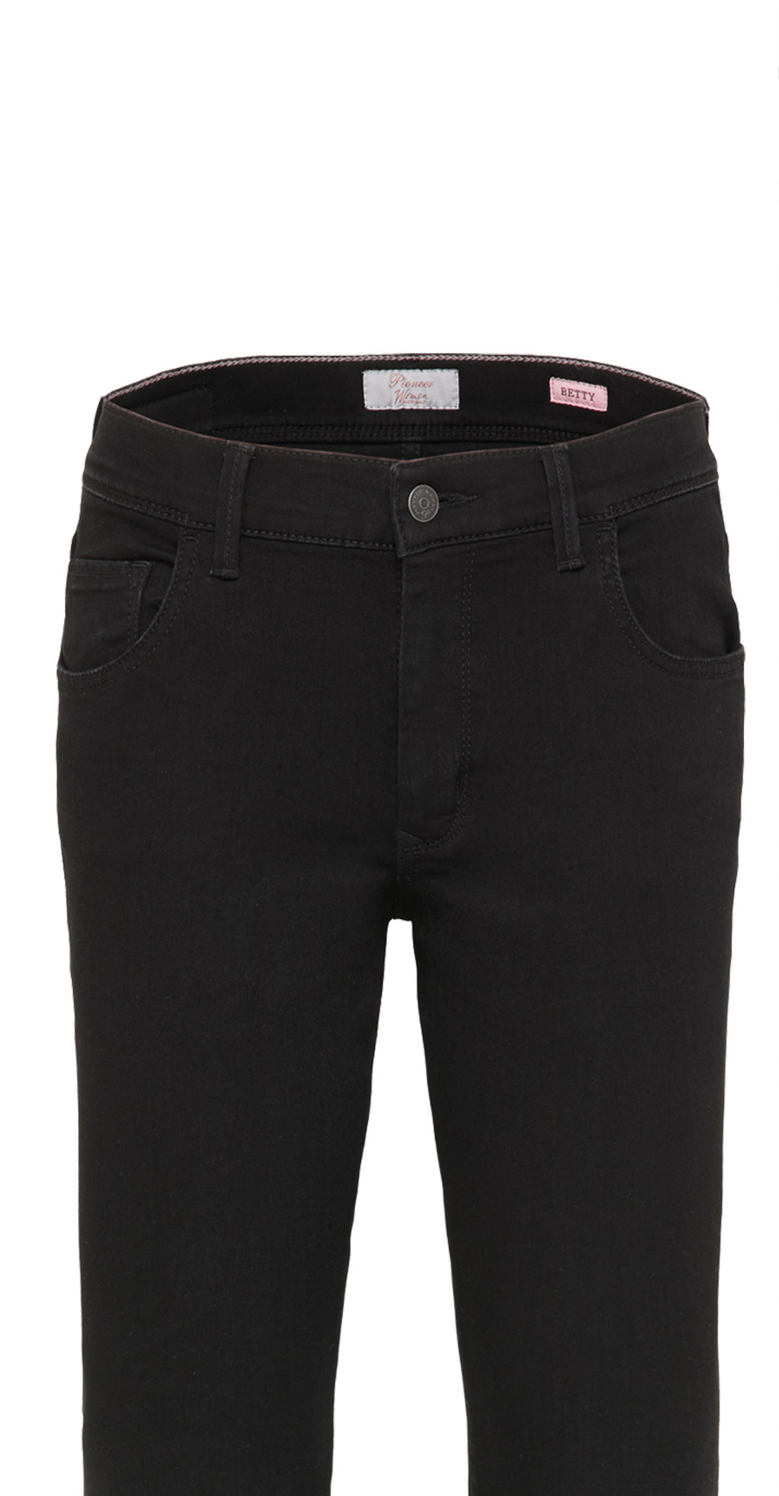 BETTY - Blackblack Straight Leg