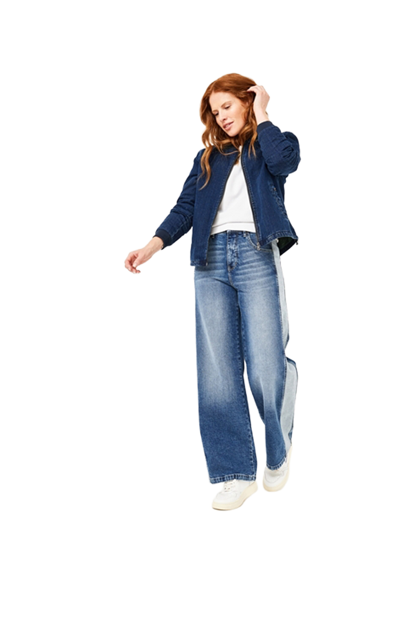 DAMEN COLLEGE JACKE Dark Blue