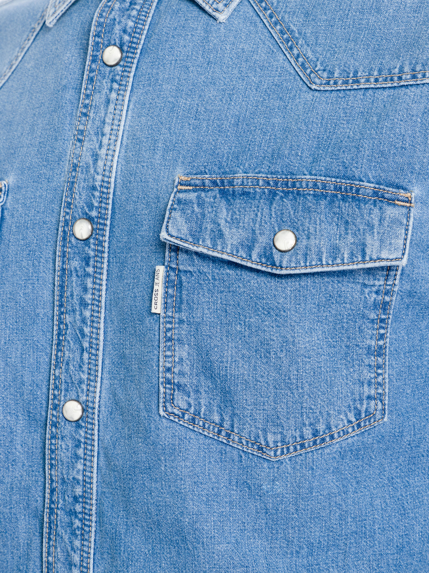 JEANSHEMD Mid Blue