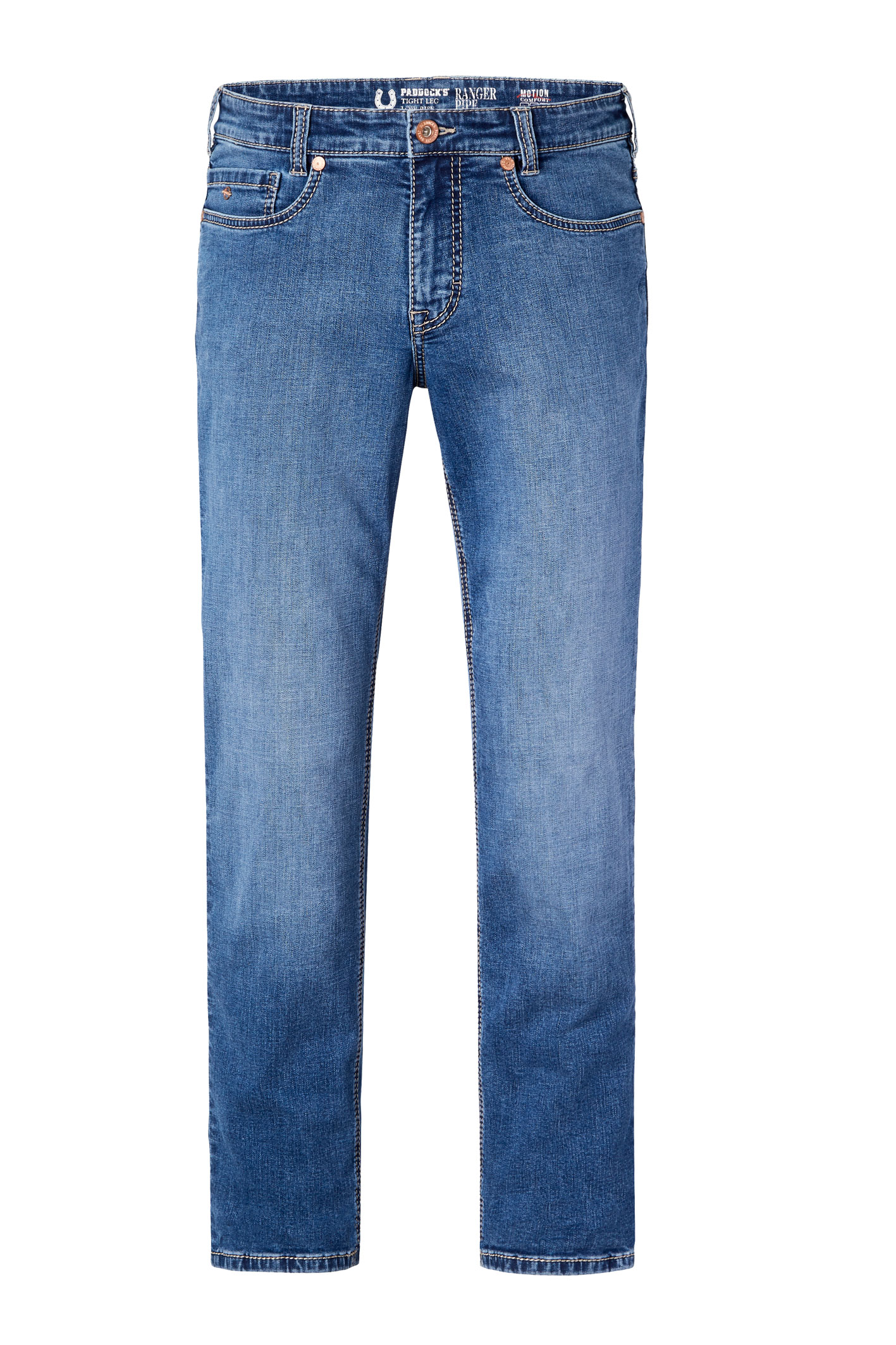 RANGER PIPE Saddle Stitch Light Blue Used - Slim Fit