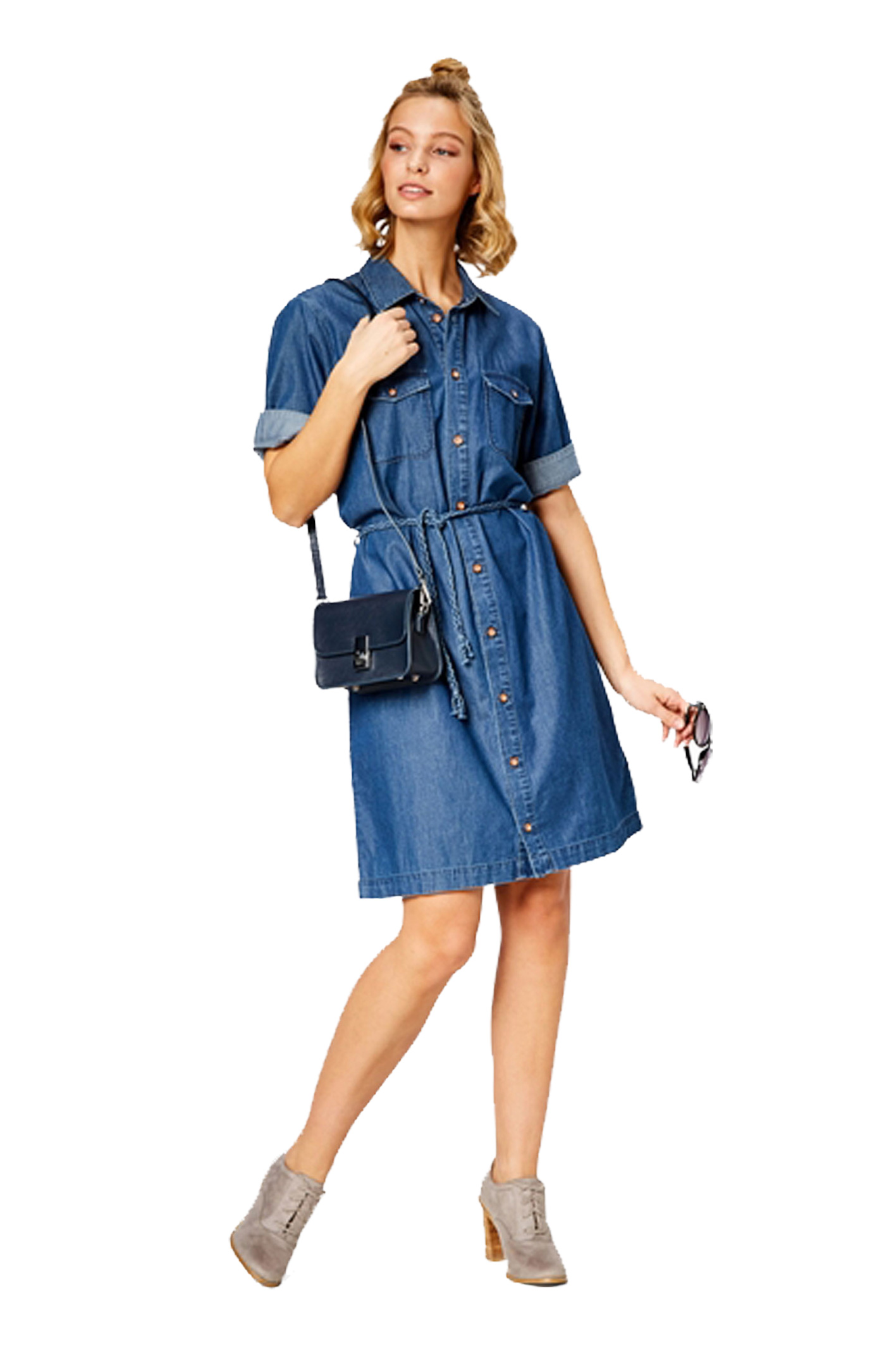 JEANSKLEID Medium Blue