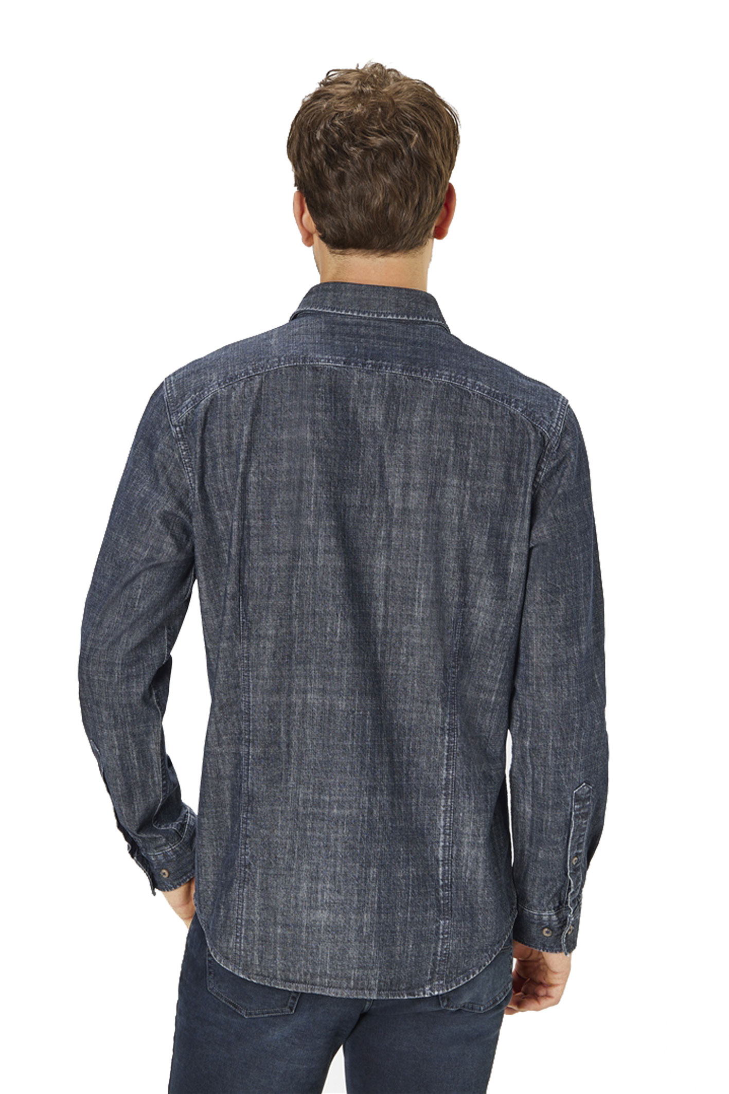 JEANSHEMD DALLAS LS Indigo Blue Stone