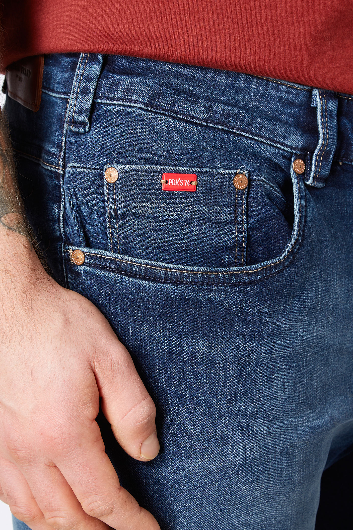 Ben Medium Blue Vintage