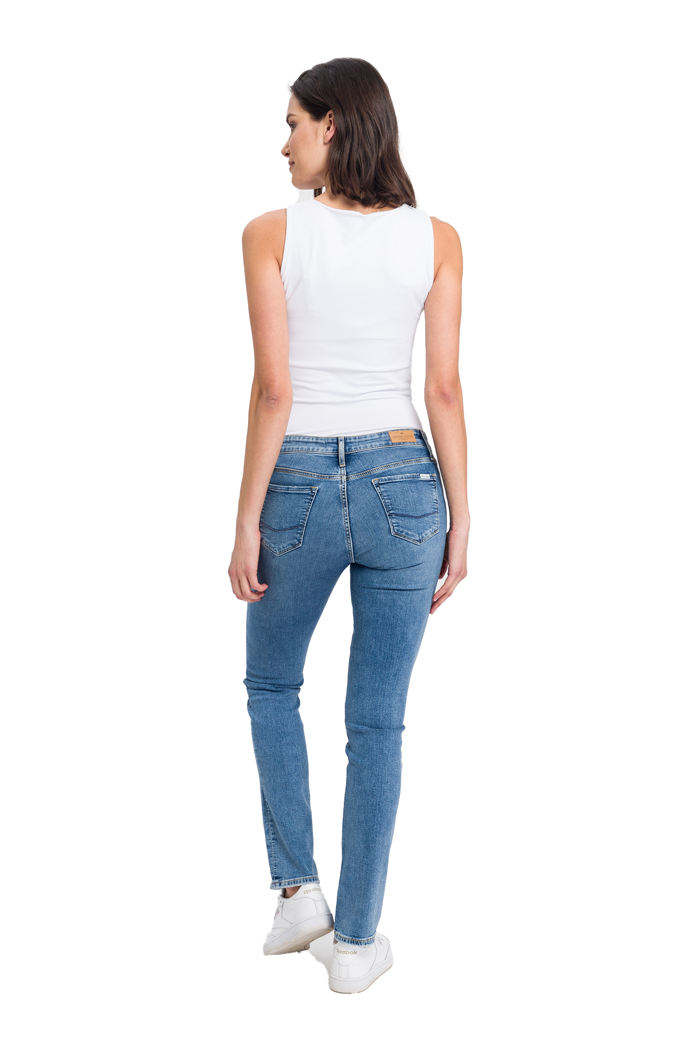 ANYA Mid Blue Slim Fit