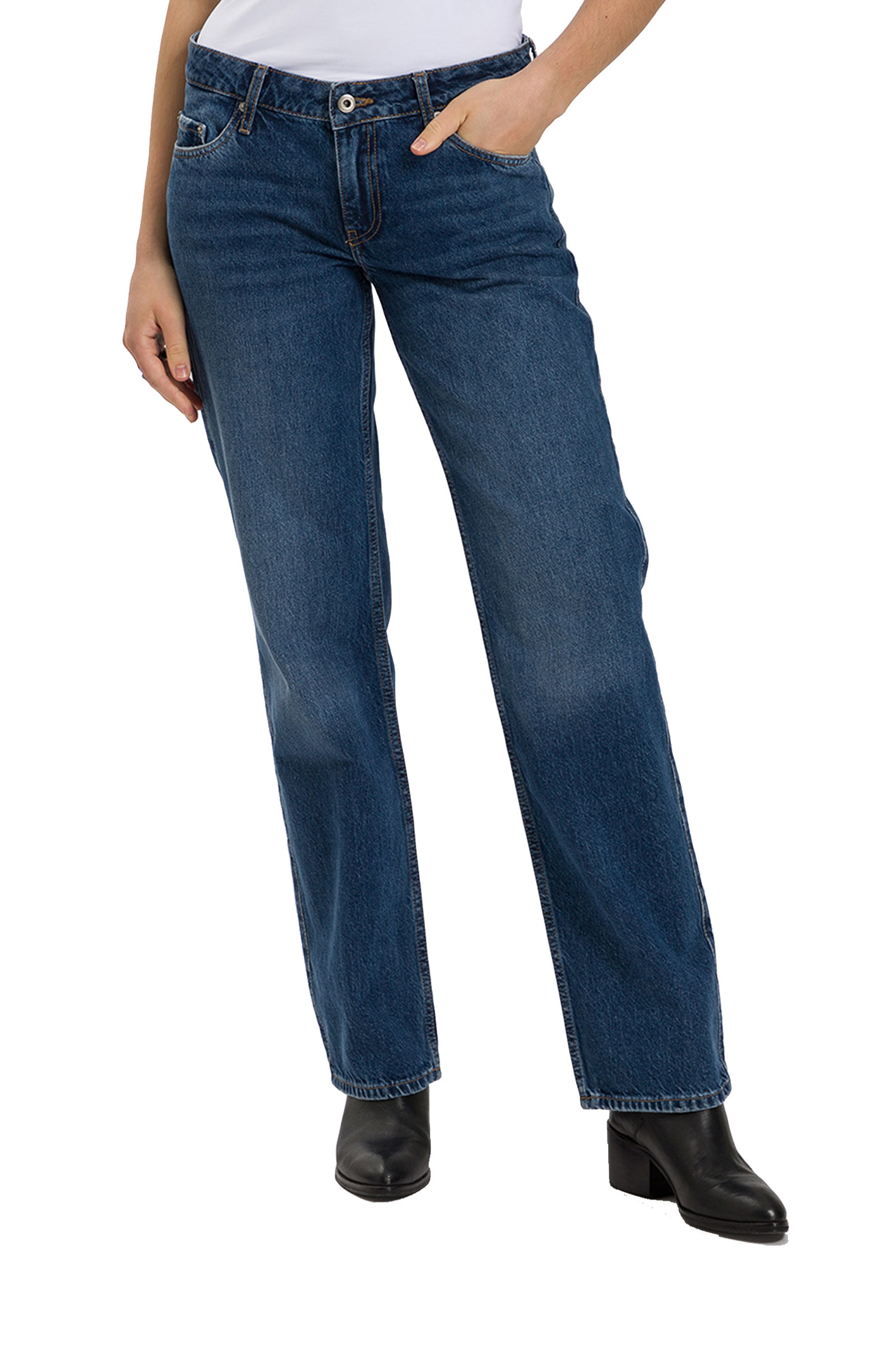 LILY Dark Blue Wide Leg