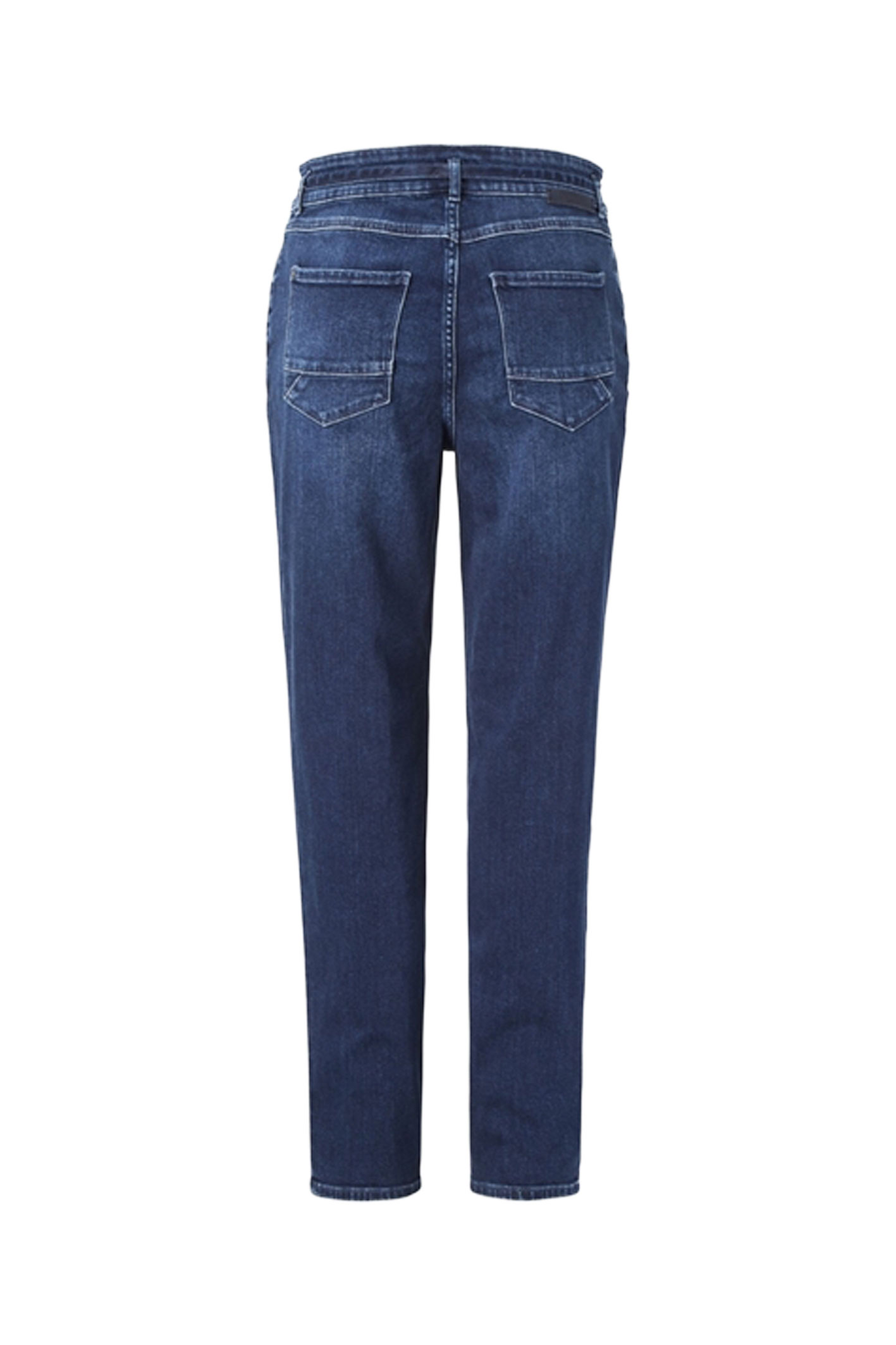 CARO Dark Blue Heavy Wash 3D Pleats Tapered
