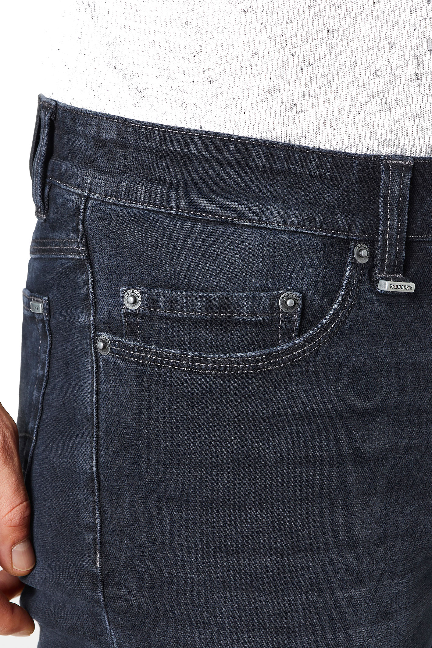 PIPE Blue Black Moustache Used Slim Fit