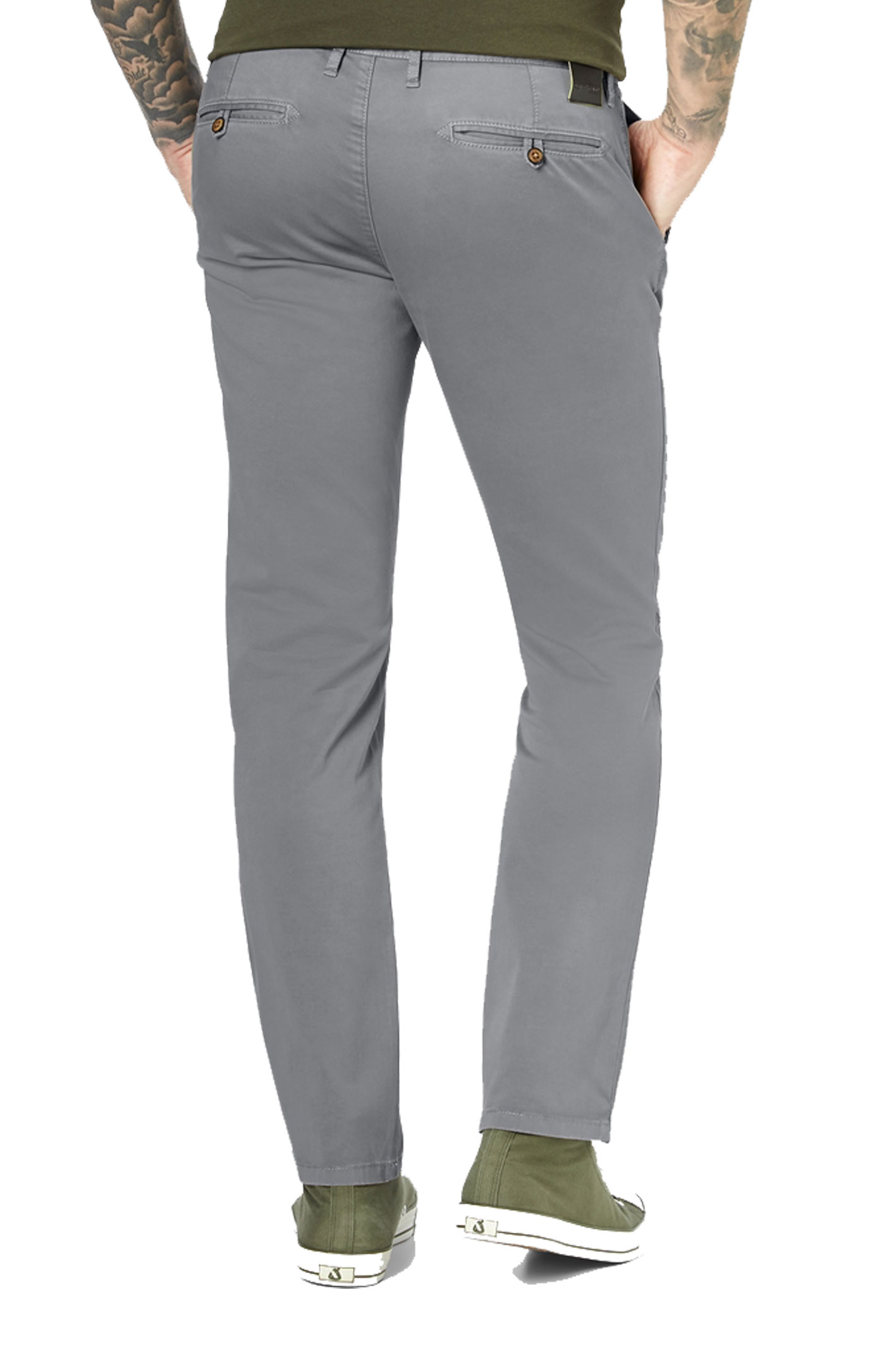 JASPER CHINO Grey Slim Fit