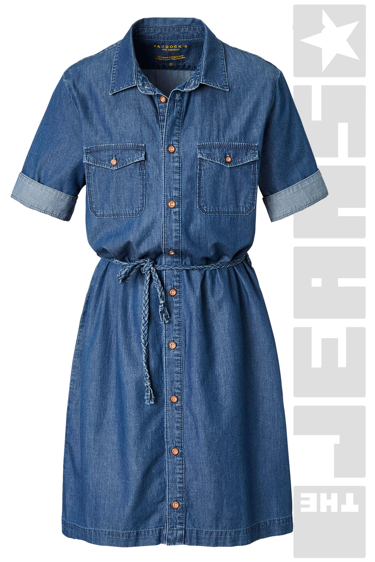 JEANSKLEID Medium Blue