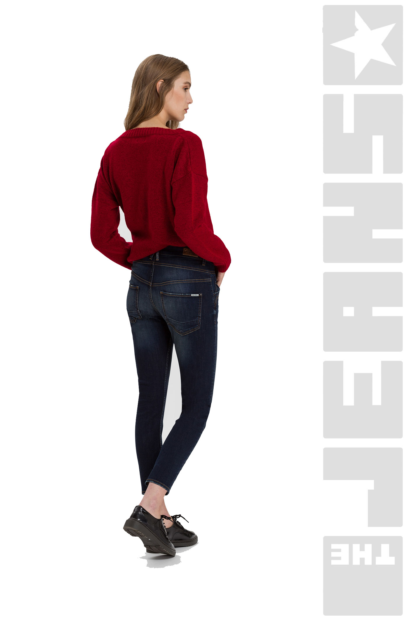 TANYA Dark Blue Slim Fit