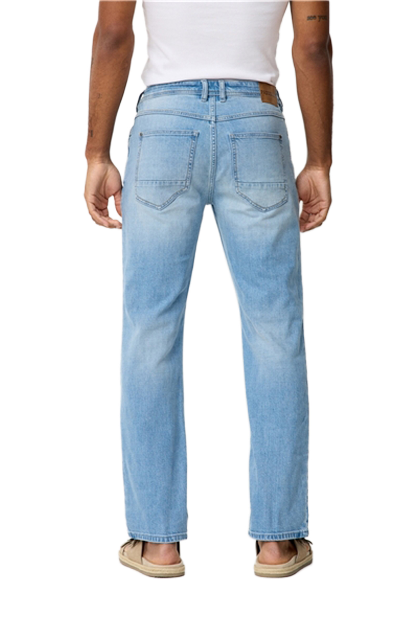BEN Bleached Blue Used Regular Fit