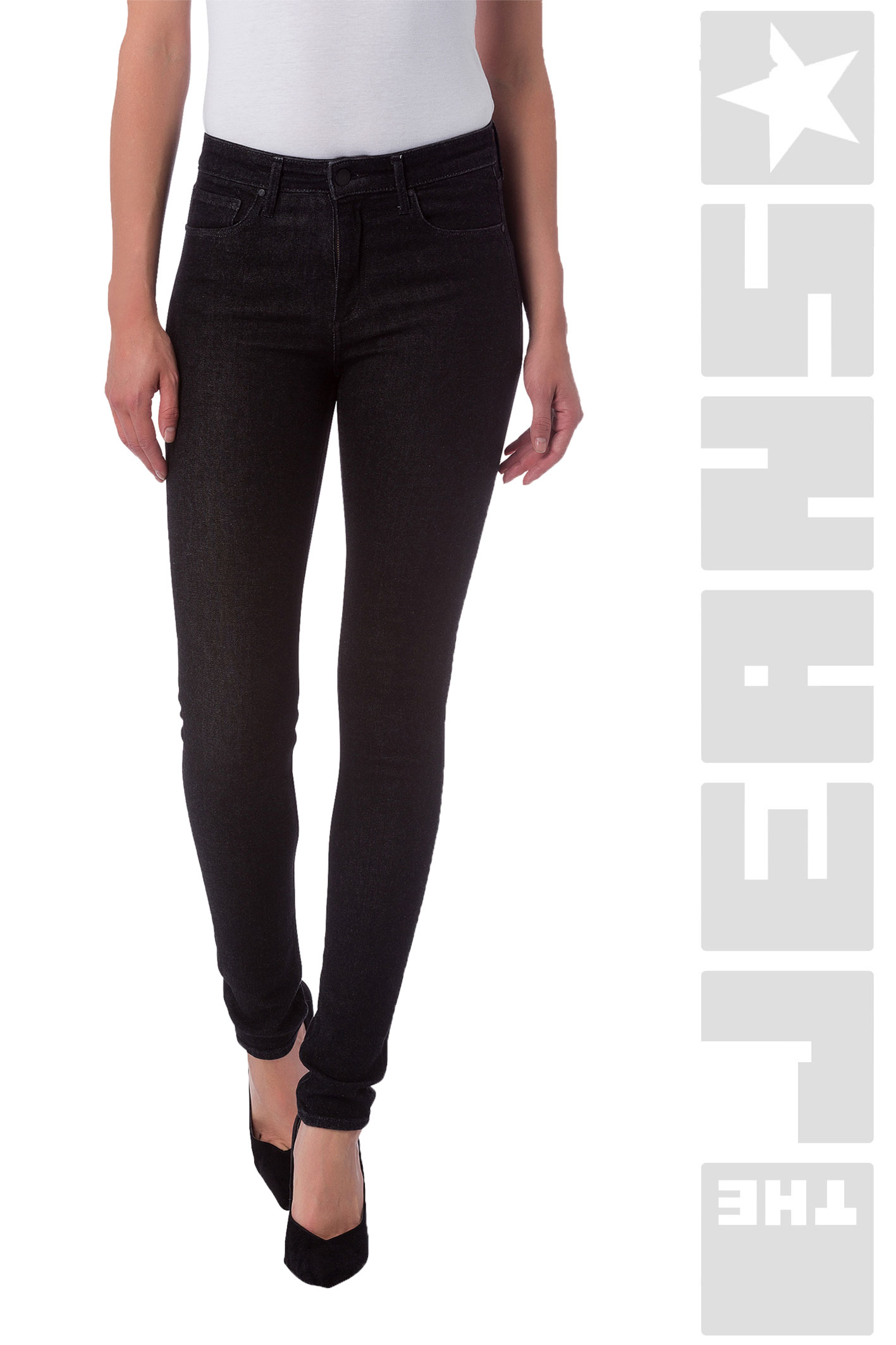 Natalia Black Denim