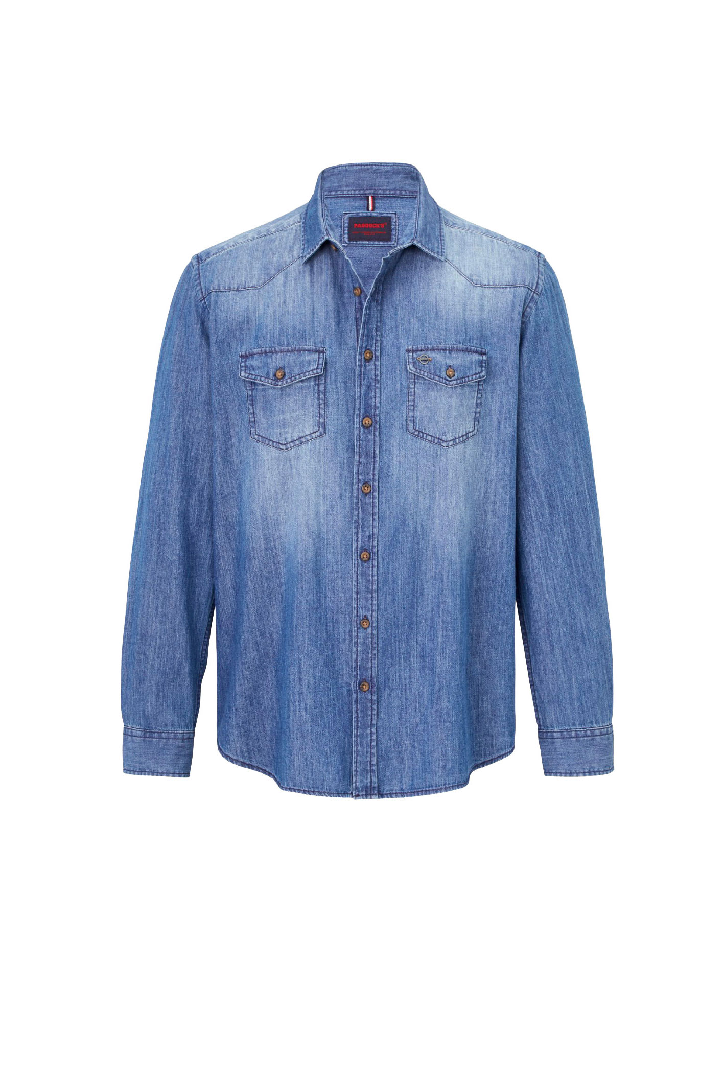 JEANSHEMD Mid Blue