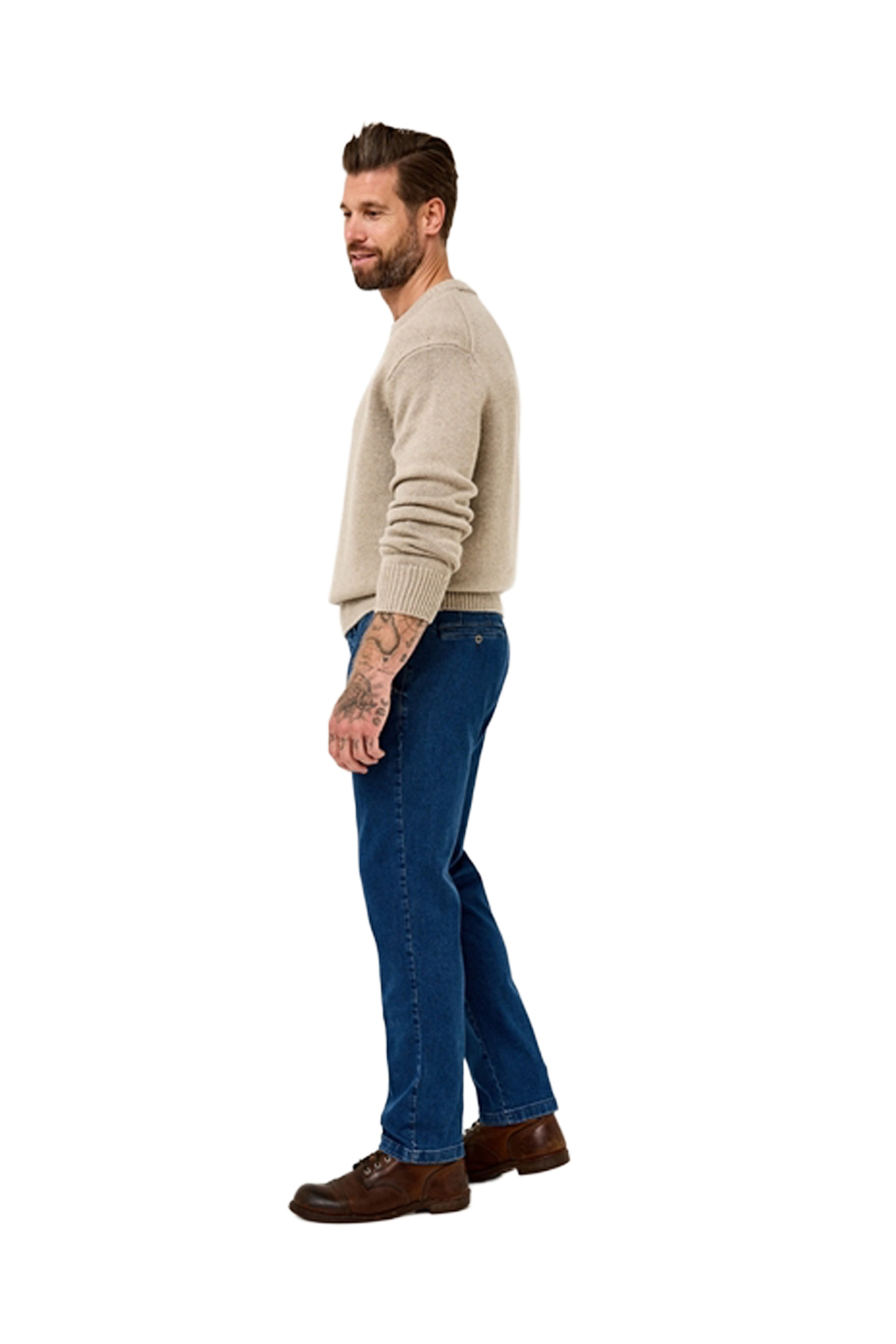 MIDLAND Medium Stone Regular Fit
