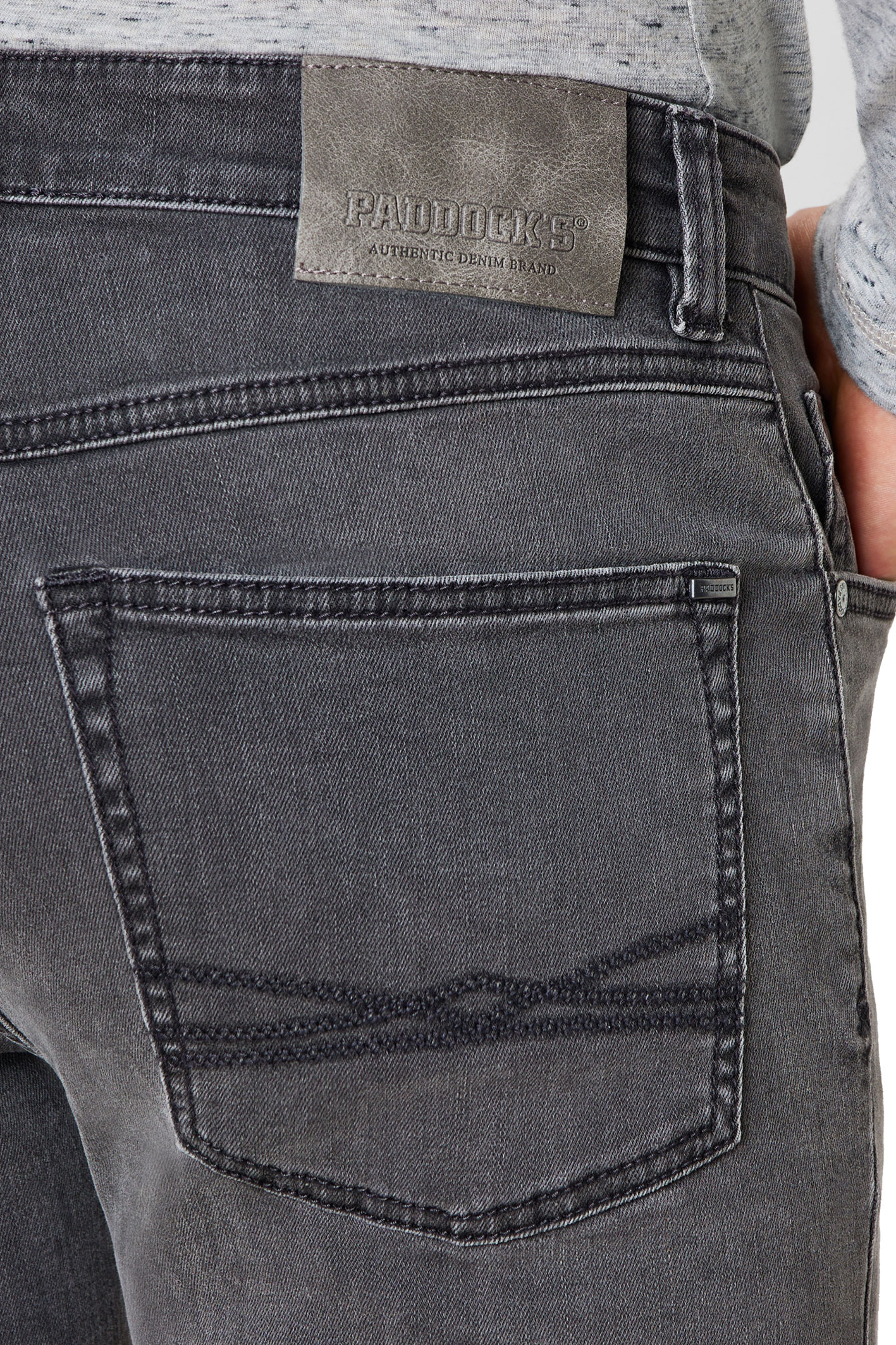BEN Black Stone Use Moustache Regular Fit