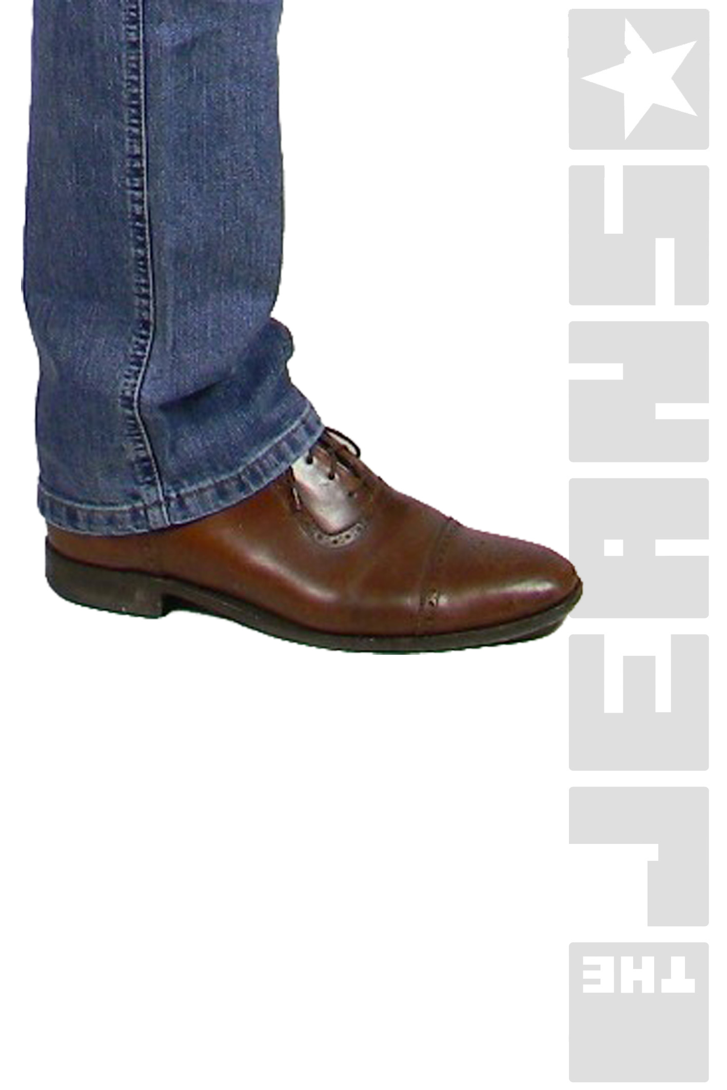 302-Classic Stretch Mid.Blue bis Übergröße 60