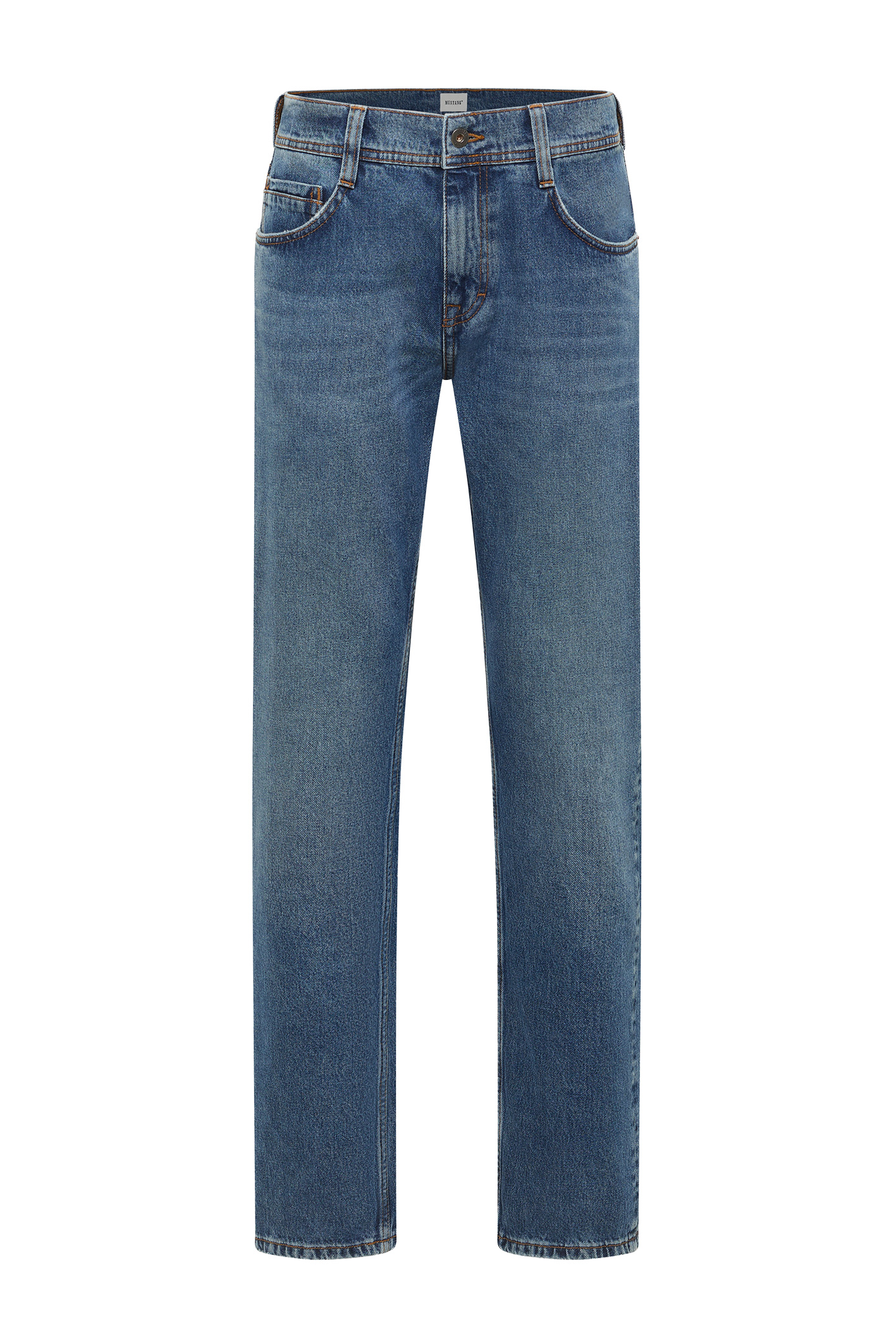 DENVER STRAIGHT Midblue Vintage Denim Relaxed Fit