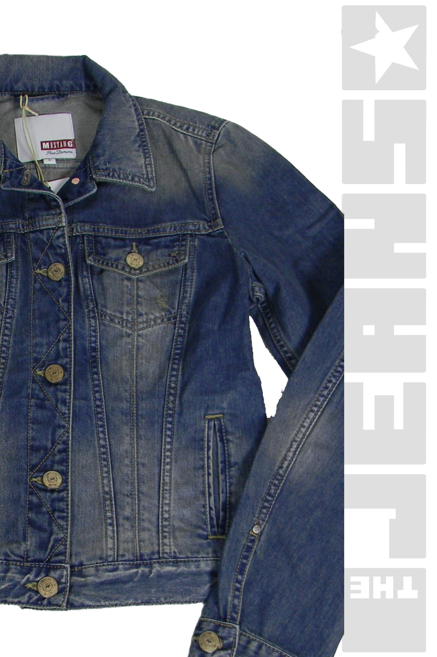 Jeansjacke Authentic Red Cast