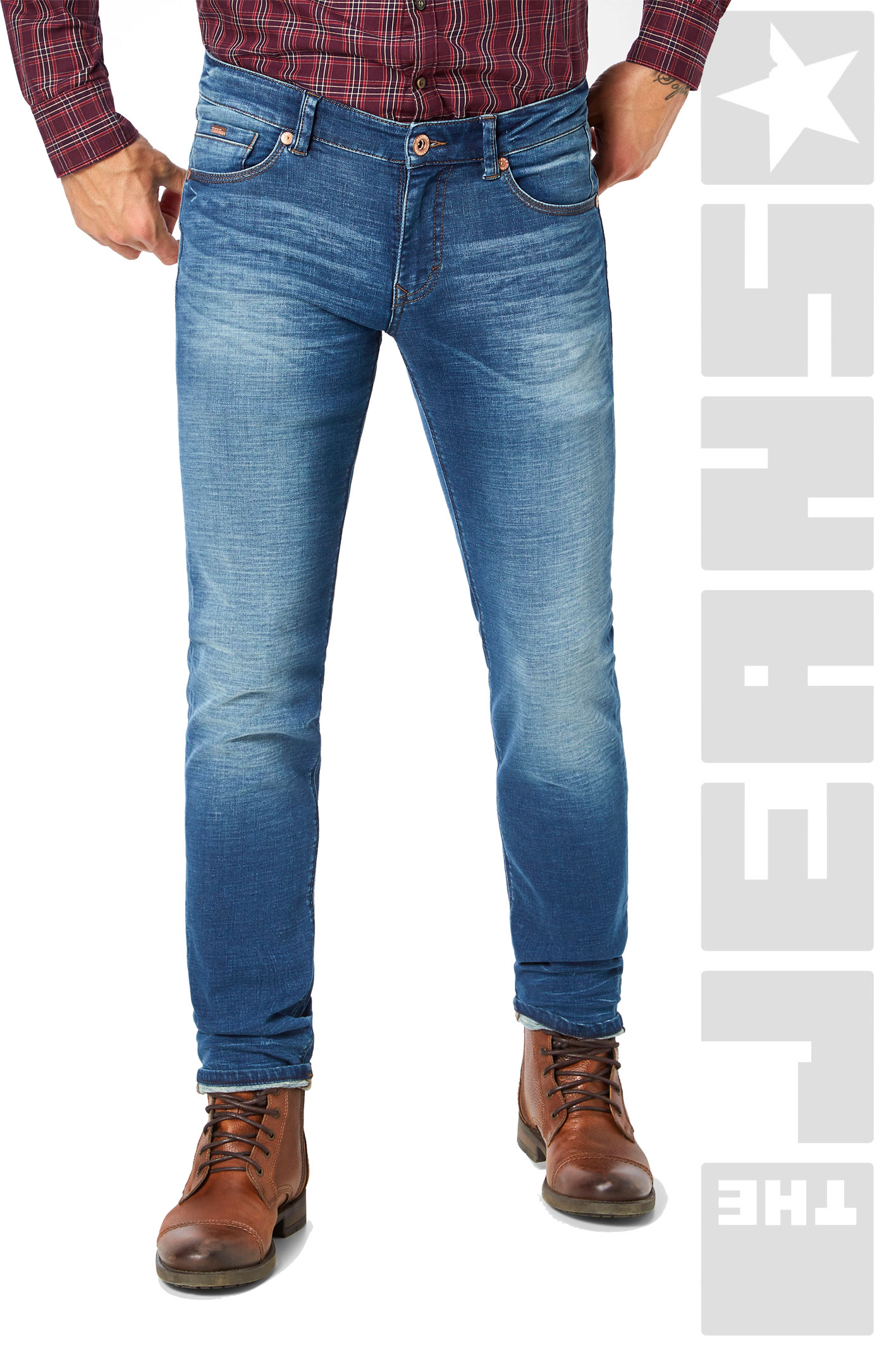Dean - Blue Stone Vintage Wash