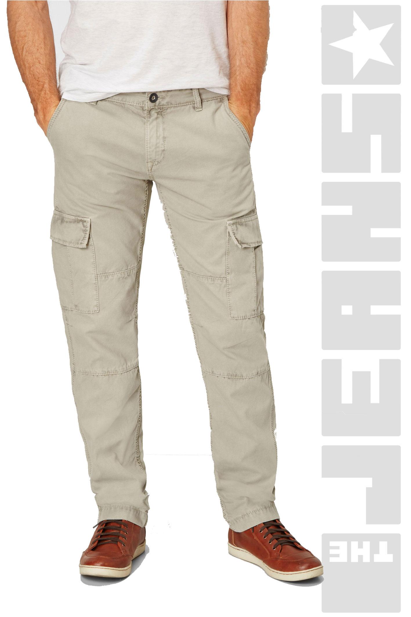 Murdock Cargo Mineral Grey bis Übergröße 56
