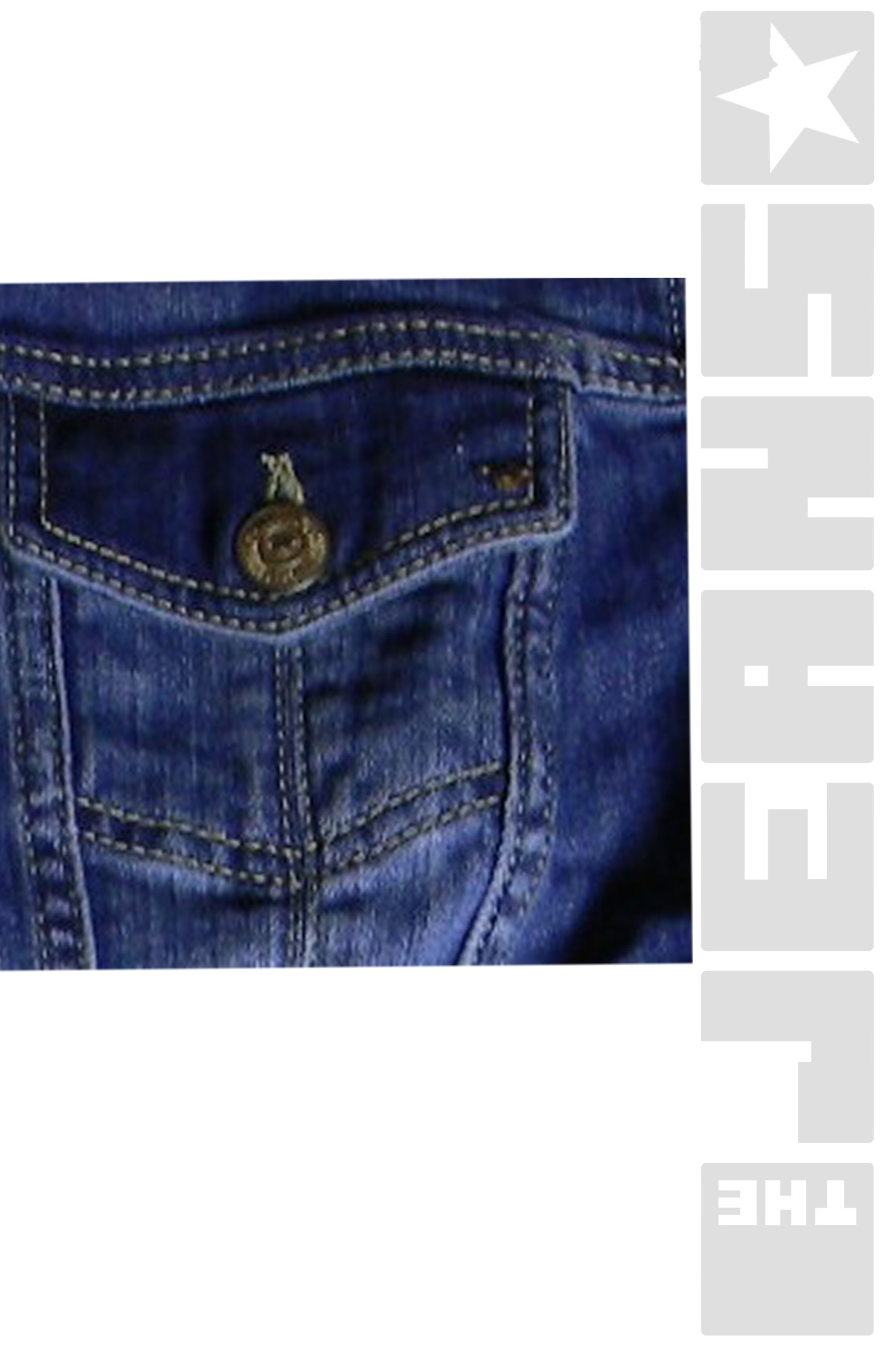 Jeansjacke Scratched Used