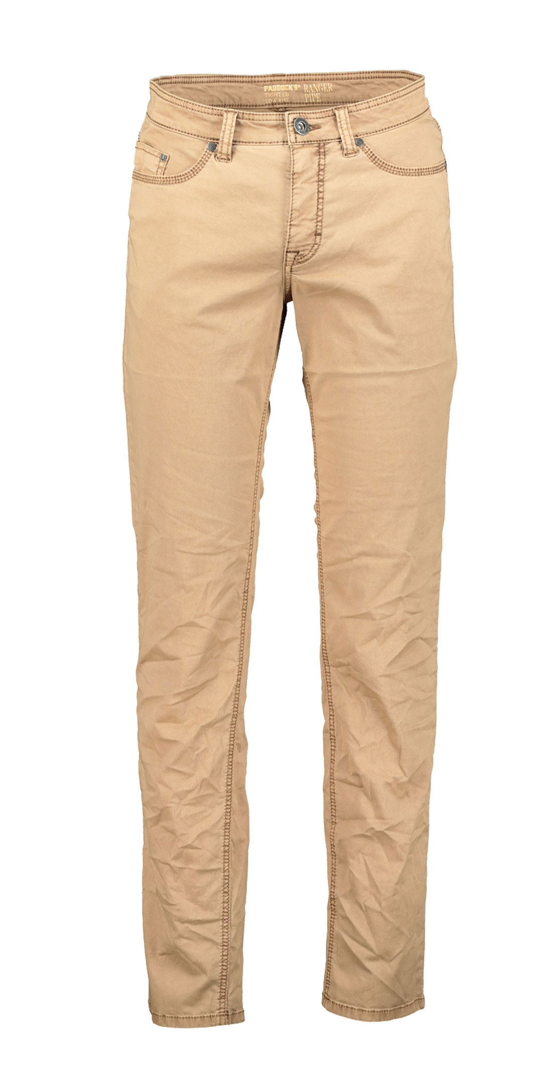 RANGER PIPE Camel Slim Fit