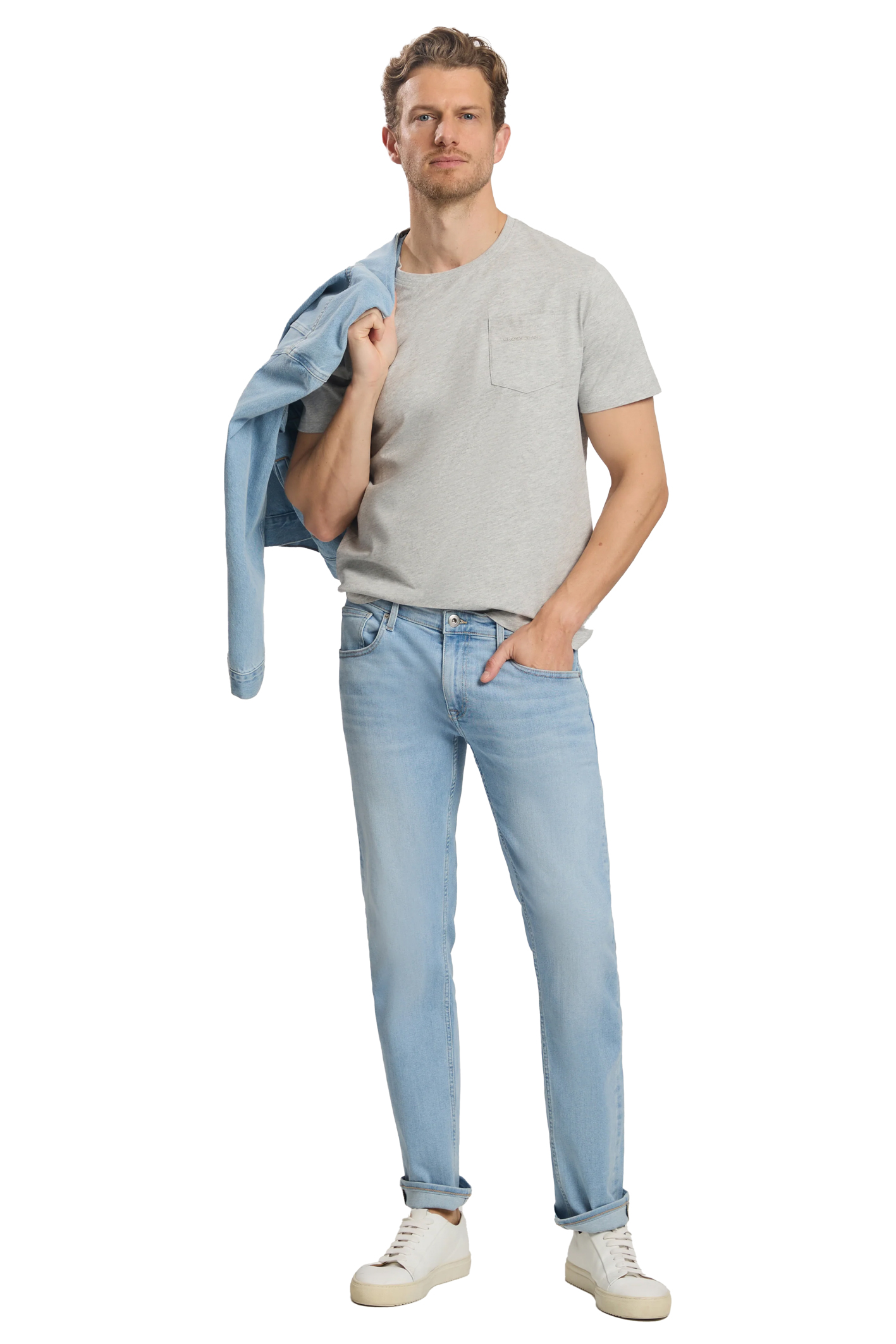 DAMIEN Light Blue Slim Fit