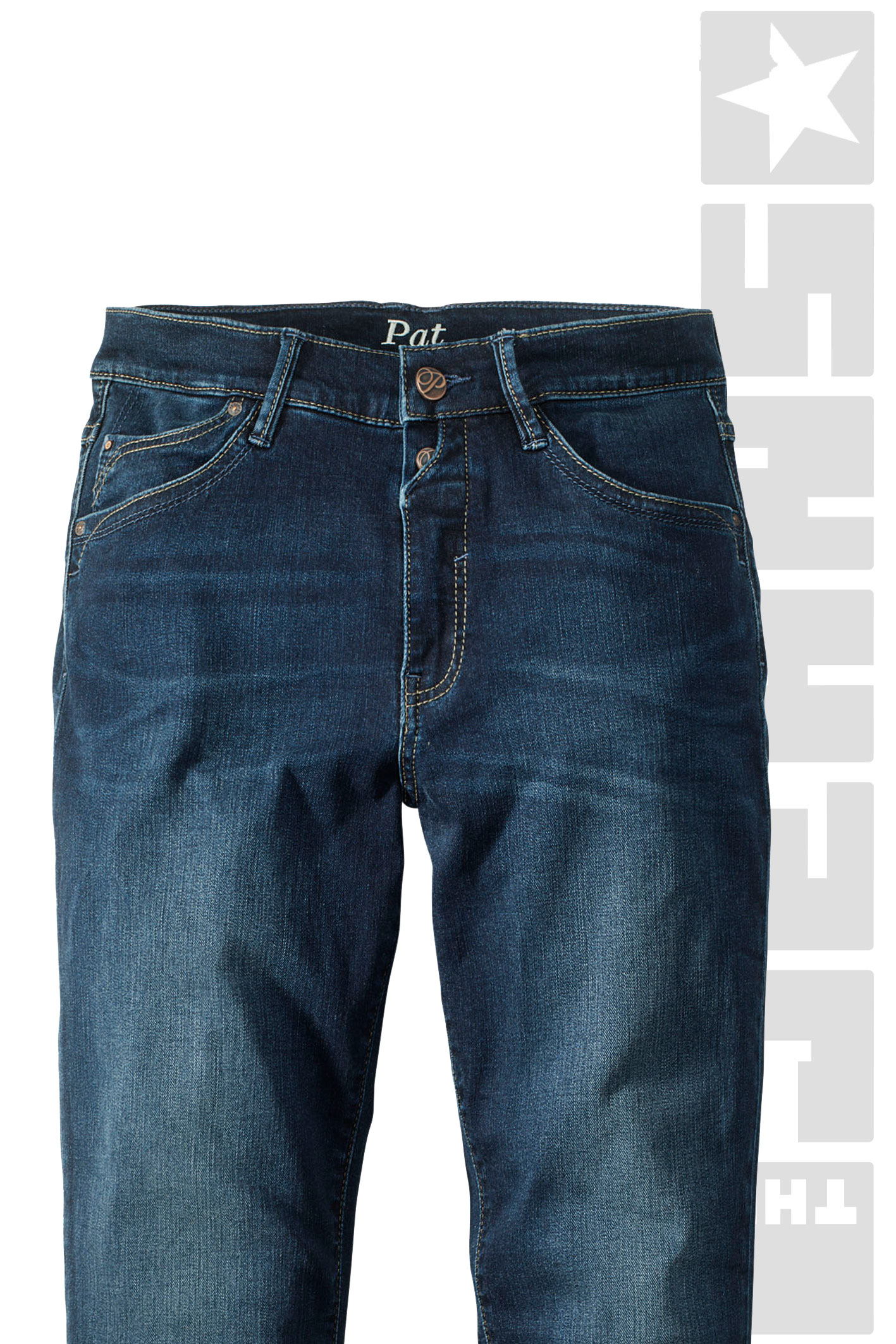 PAT Stone Blue Slim Fit
