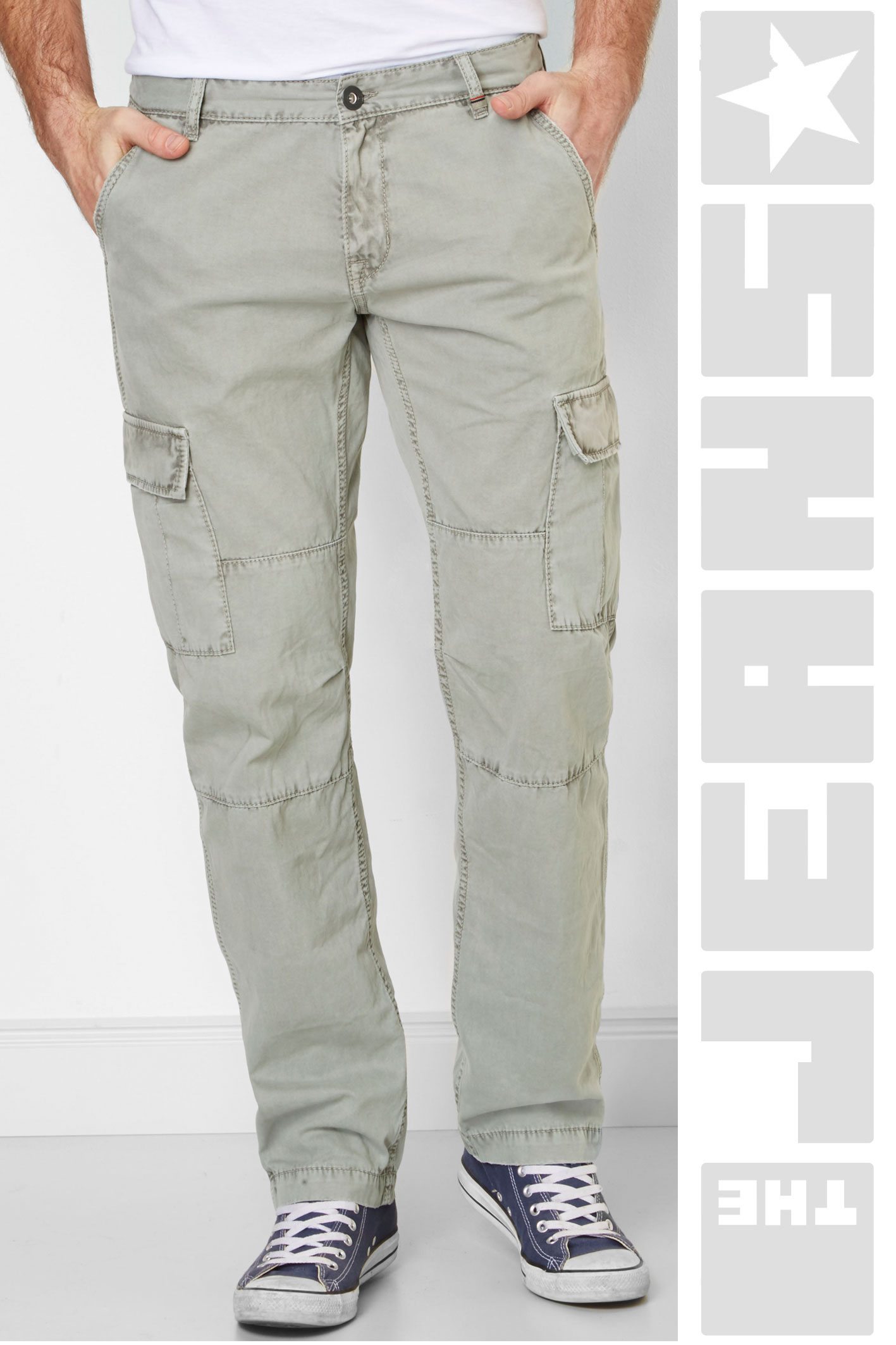 Murdock Cargo Mineral Grey bis Übergröße 56