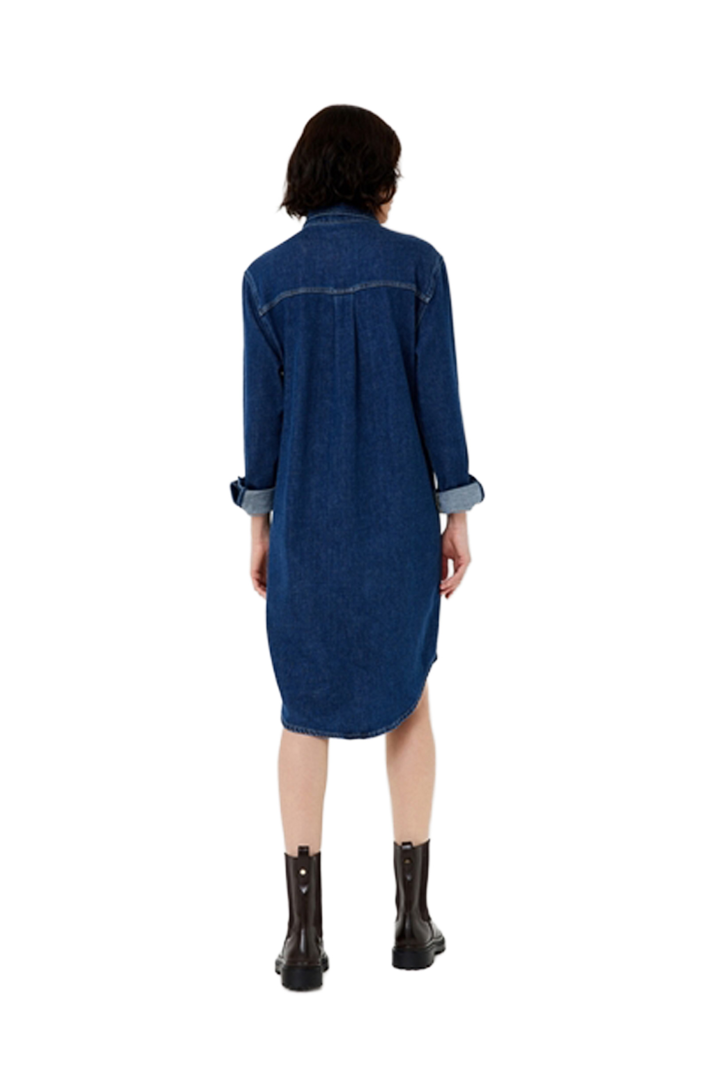 DENIM DRESS Dark Blue