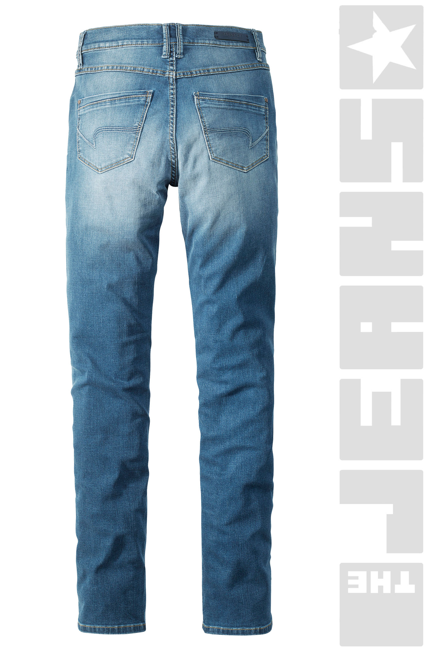 PAT Medium Stone Soft Blue Sondergröße Slim Fit