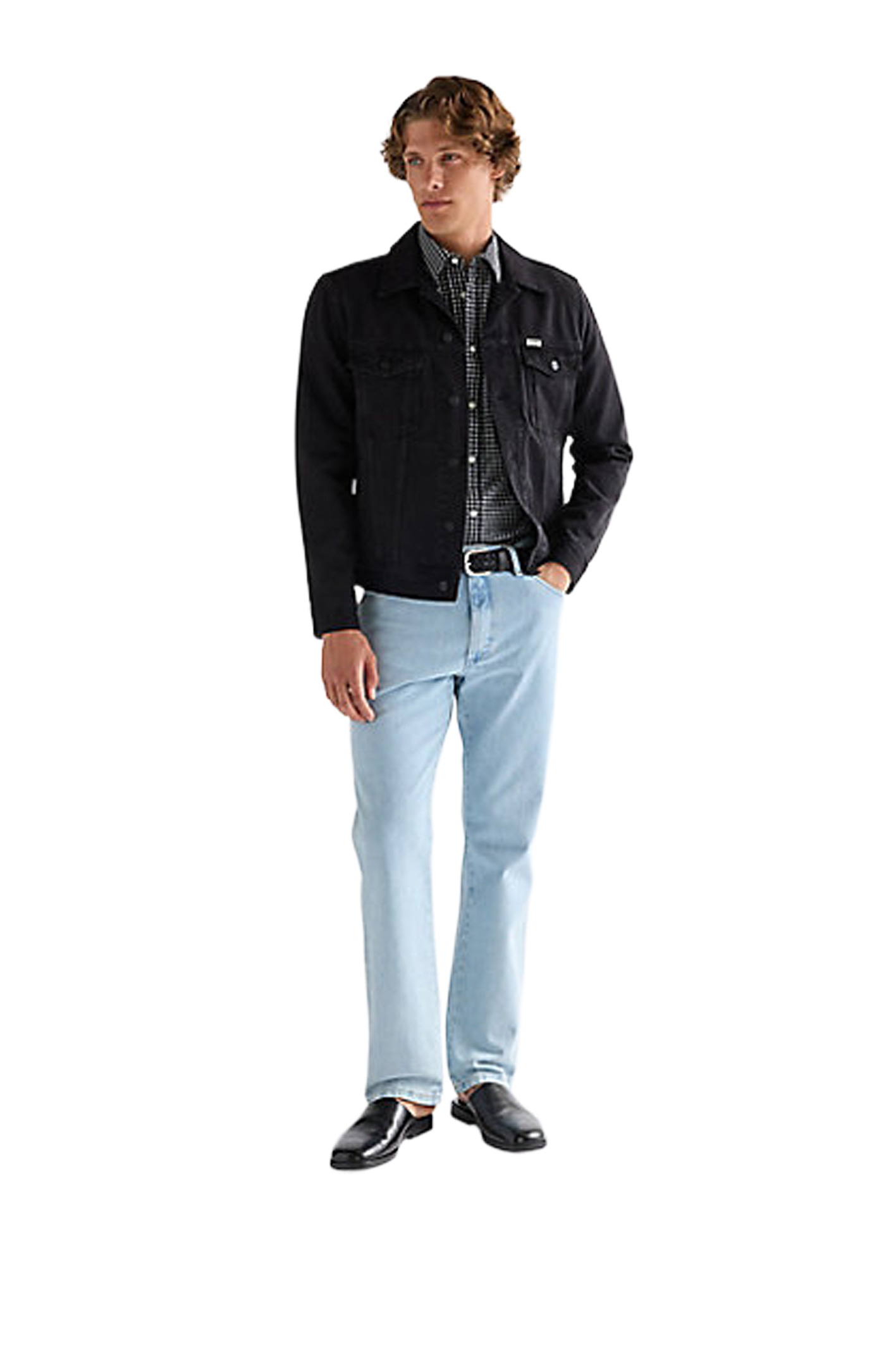 JEANS JACKET ORION Black Regular Fit