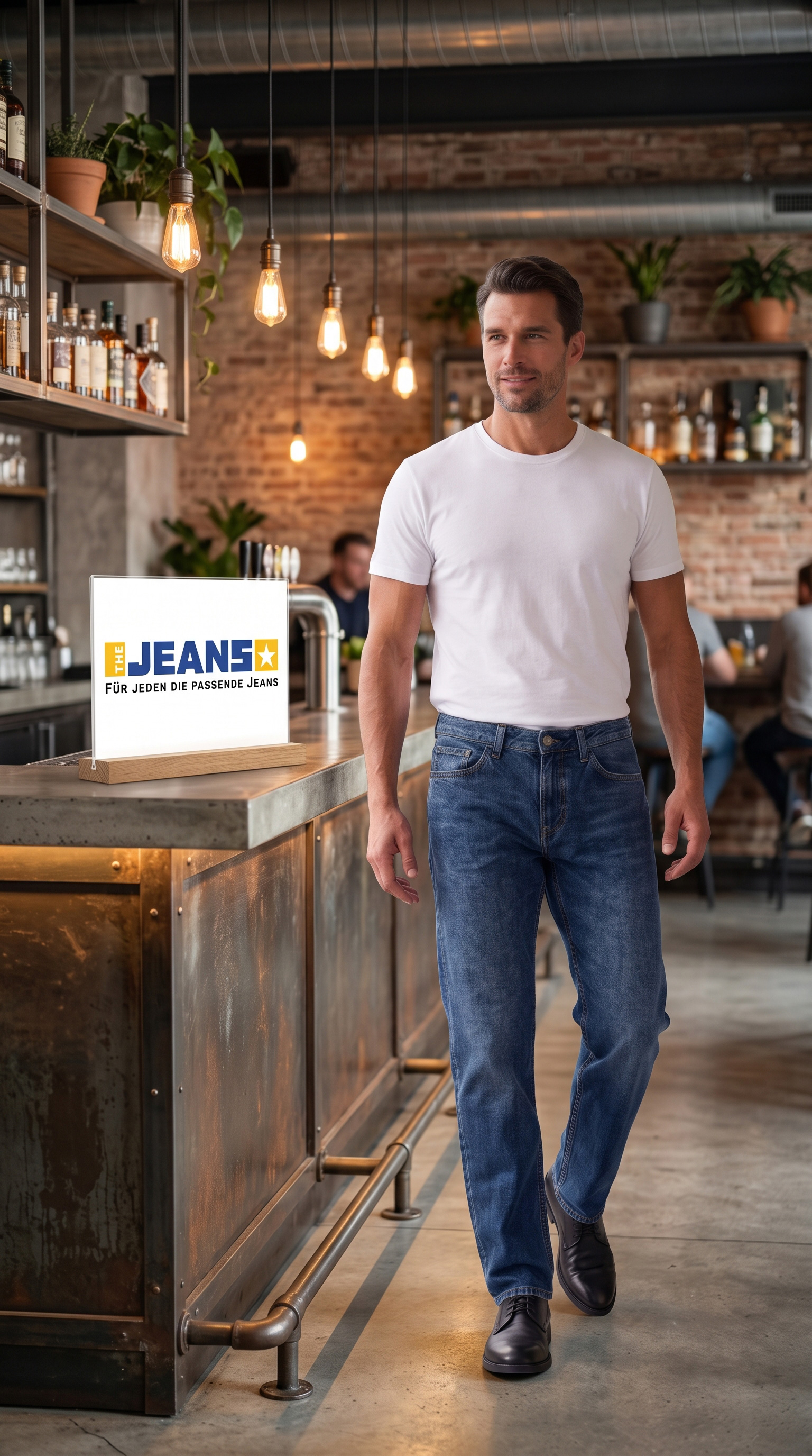 ANTONIO Clean Stone Wash Comfort Fit