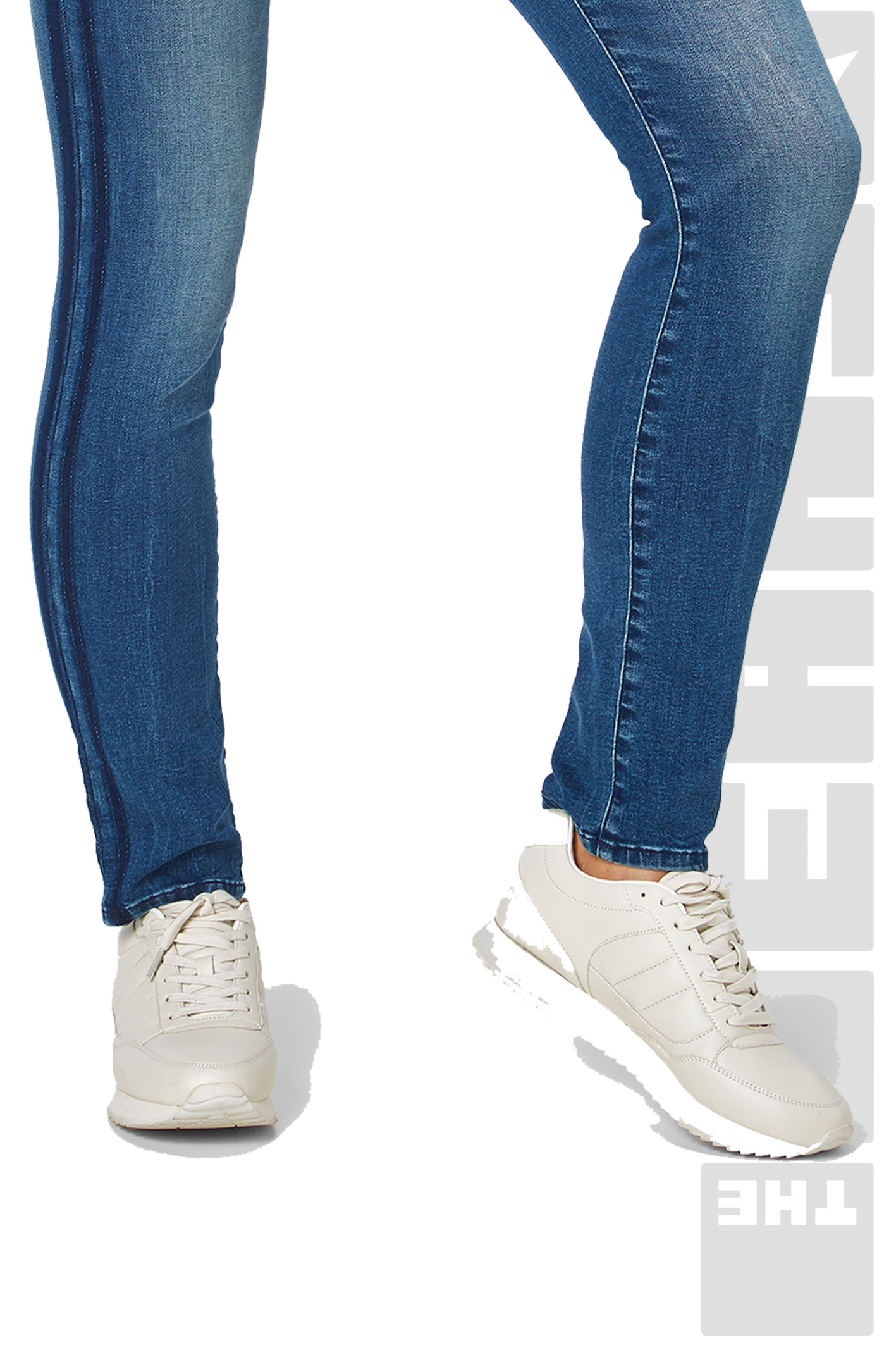 Lucy Shape Denim - Vintage Medium Stone Blue Wash