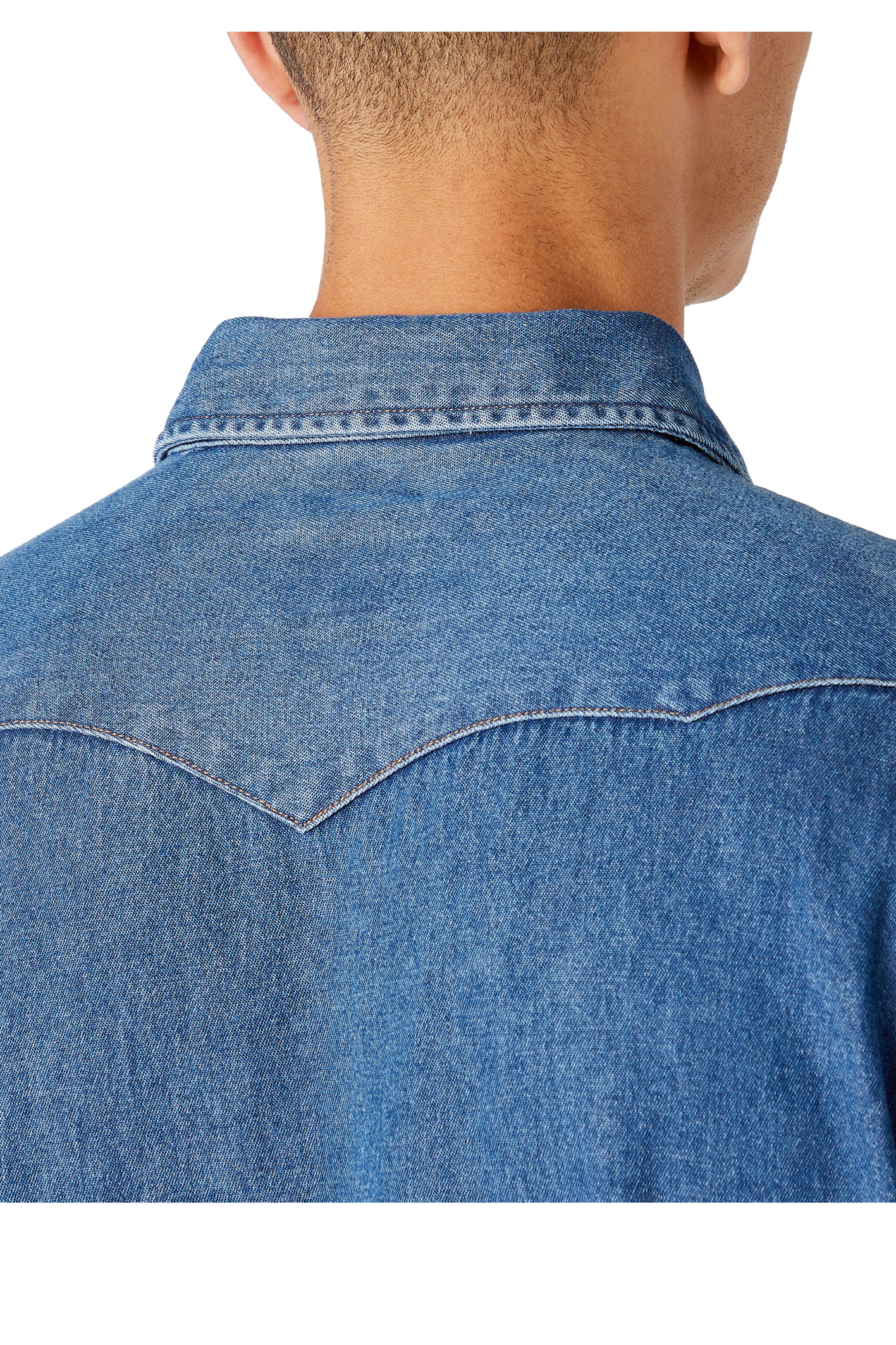 JEANSHEMD STONE BLUE 27MW Regular Fit